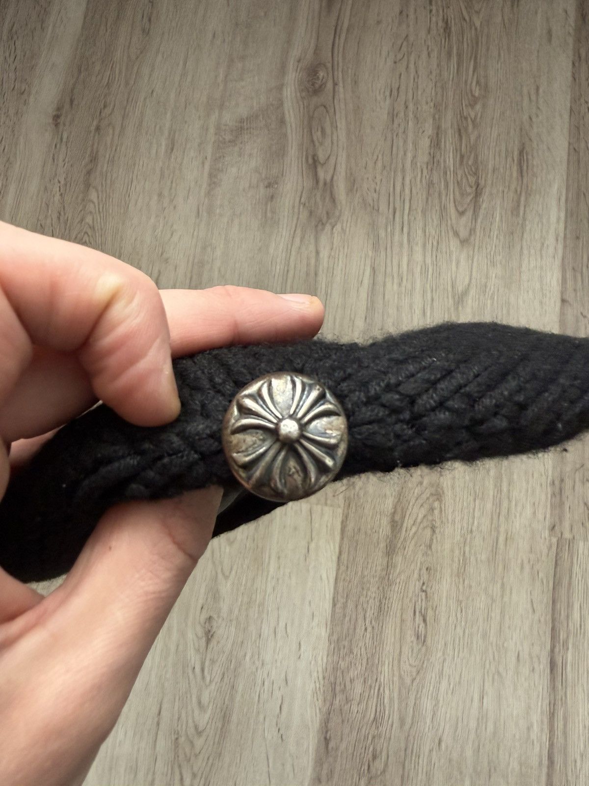 Chrome Hearts Vintage 1995 Chrome Hearts Cashmere Beanie • Silver Button Size ONE SIZE - 5 Thumbnail