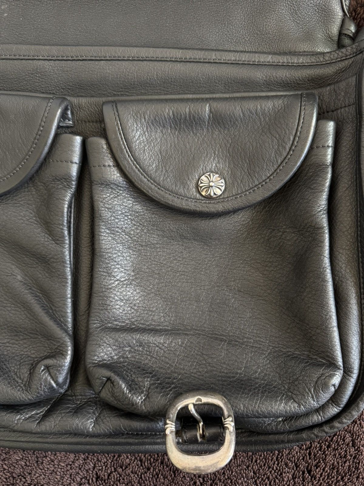 Chrome Hearts Chrome Hearts multi cross leather messenger bag Size ONE SIZE - 6 Thumbnail