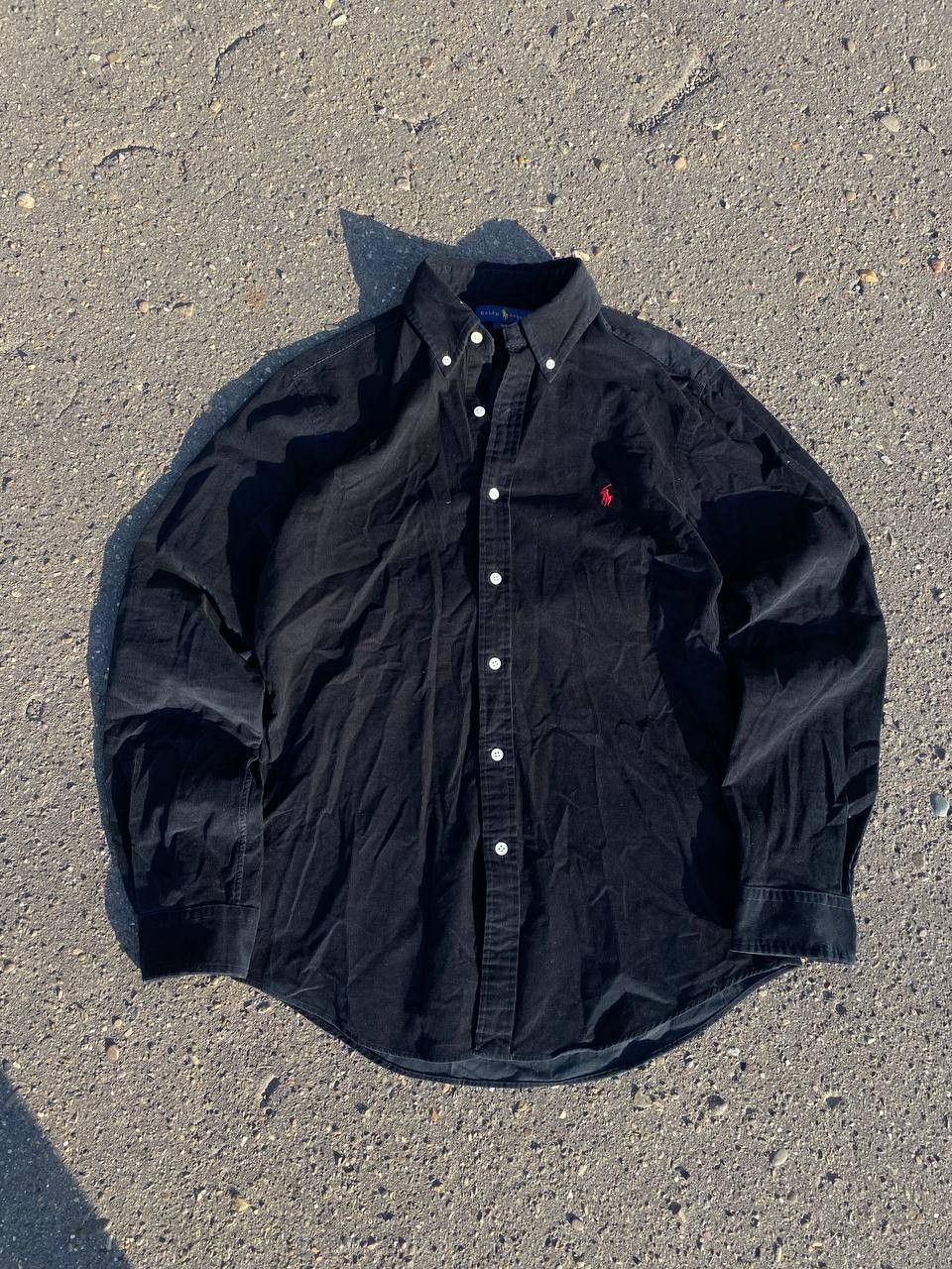 Polo Ralph Lauren Vintage Polo Ralph Lauren Velvet Black Overshot 