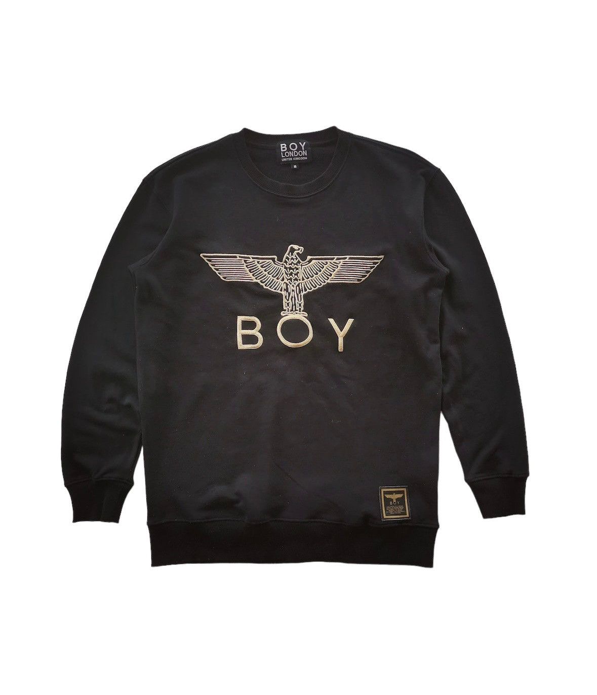 Boy London Boy London Gold Logo Sweatshirt Size US M / EU 48-50 / 2 - 12 Thumbnail