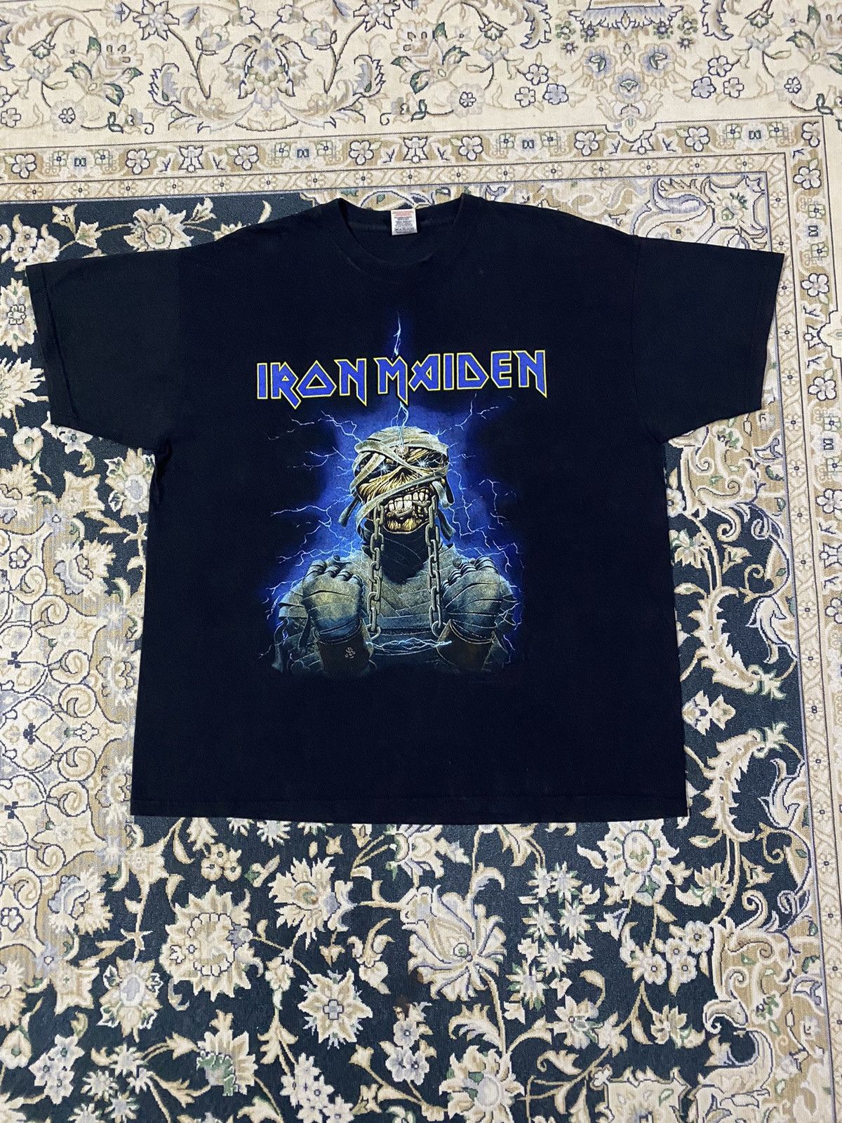 Iron Maiden Vintage Iron Maiden Band Tees Size US XXL / EU 58 / 5 - 1 Thumbnail