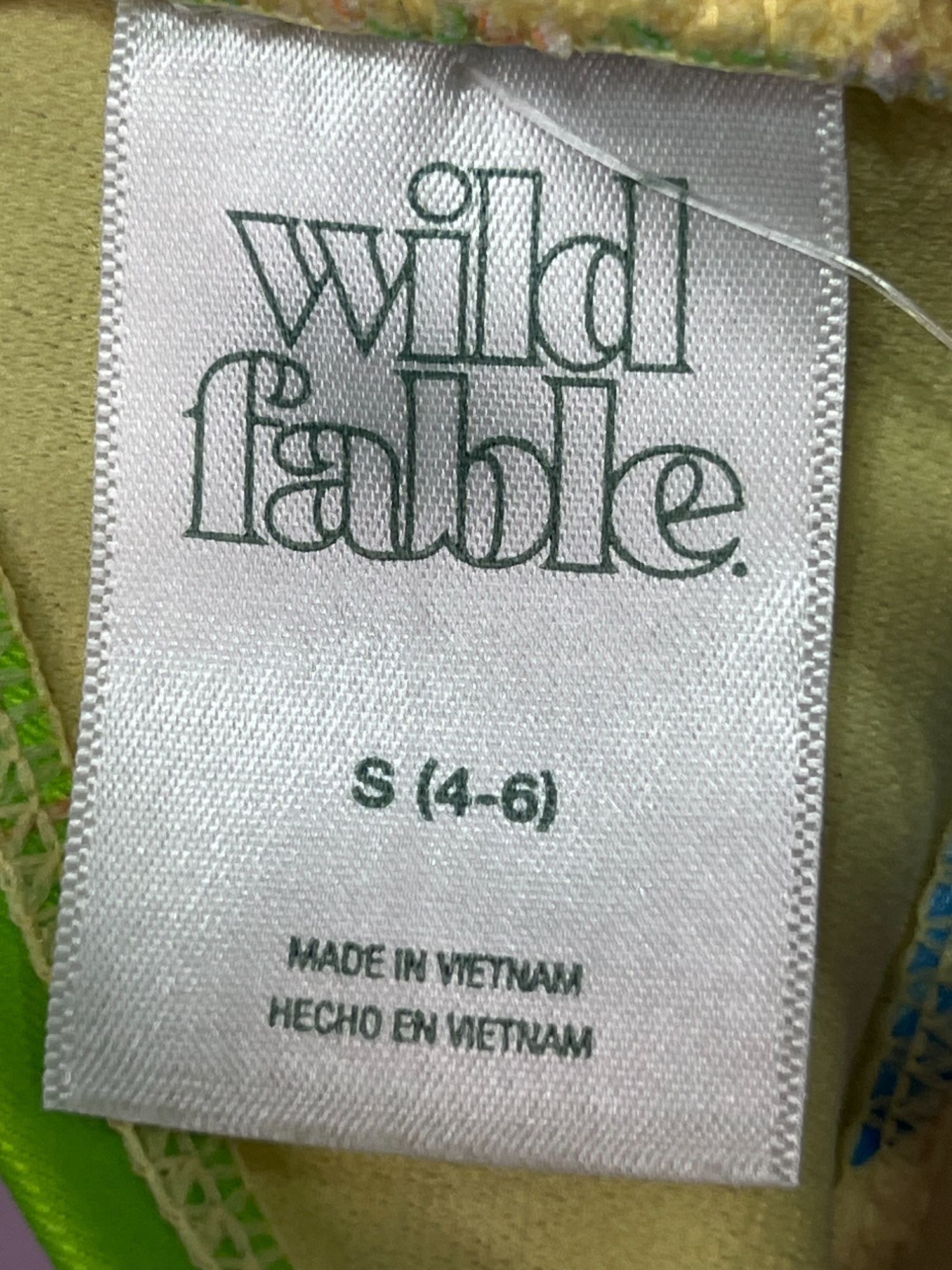 Other Wild Fable - Women's Scoop Neck Bralette Top - Multi Tropica Size ONE SIZE - 9 Thumbnail