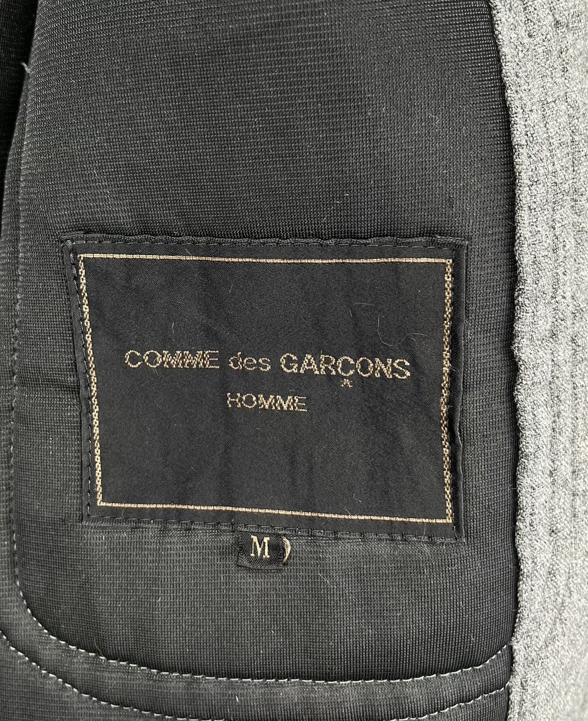 Comme des Garcons Homme Vintage 90s Comme Des Garcons Homme Distressed Long Jacket Size US M / EU 48-50 / 2 - 9 Thumbnail