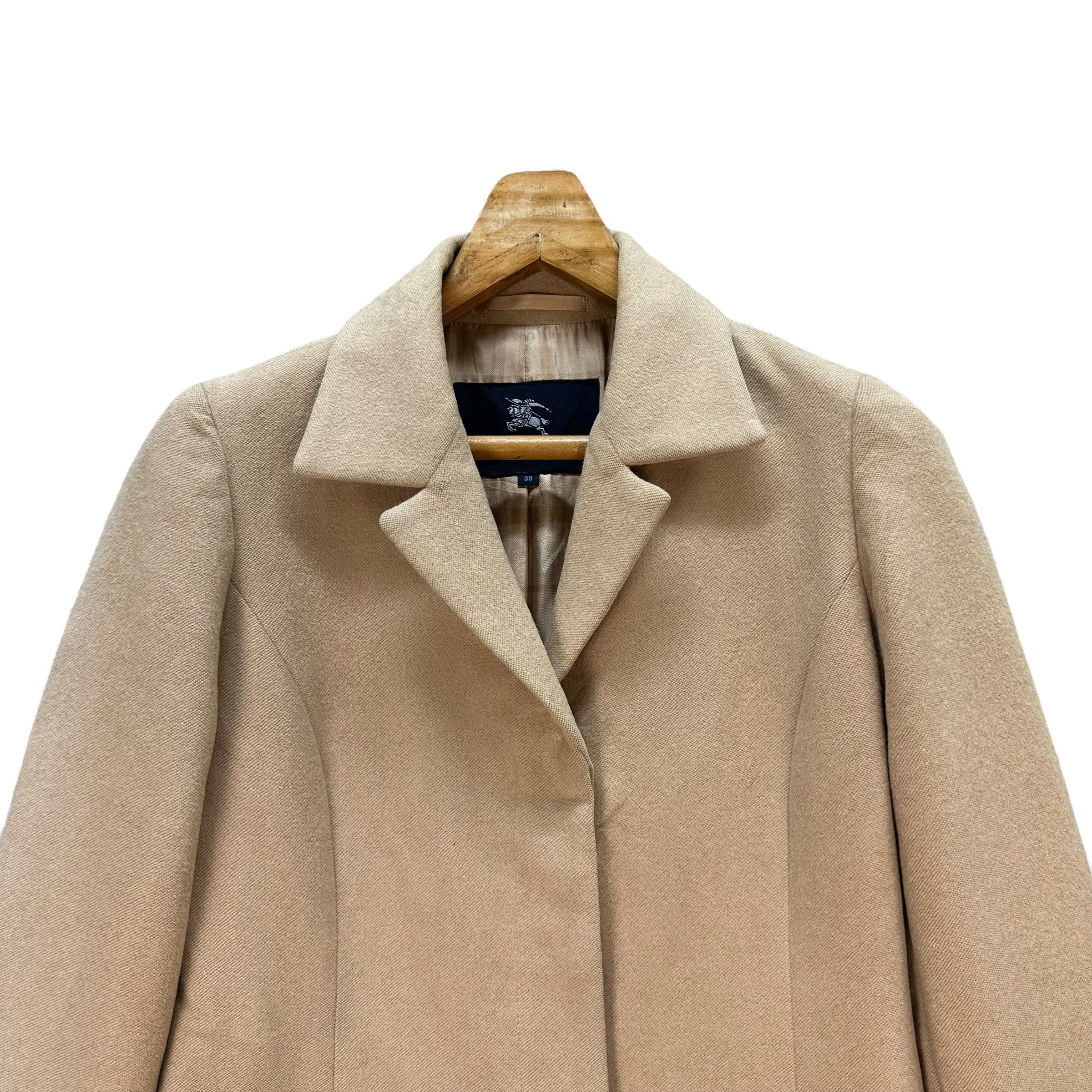 Burberry BURBERRY LONDON Angola Wool Long Coat Overcoat #A71-1721 Size S / US 4 / IT 40 - 2 Thumbnail