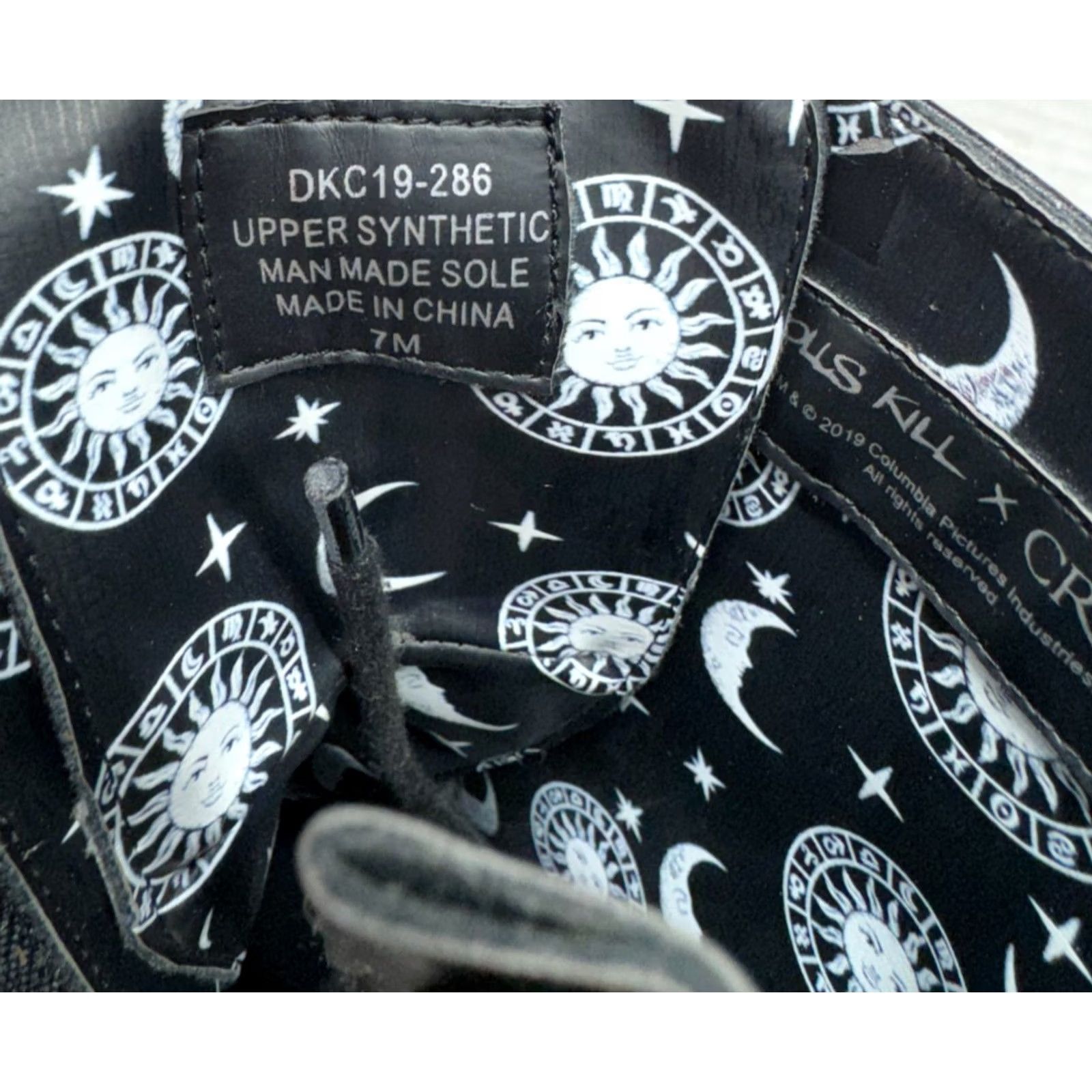Dolls Kill Dolls Kill The Craft Boots Goth Mood Black Platform 3.75 Heels Lace Zip Women 7M Size US 7 / IT 37 - 4 Thumbnail