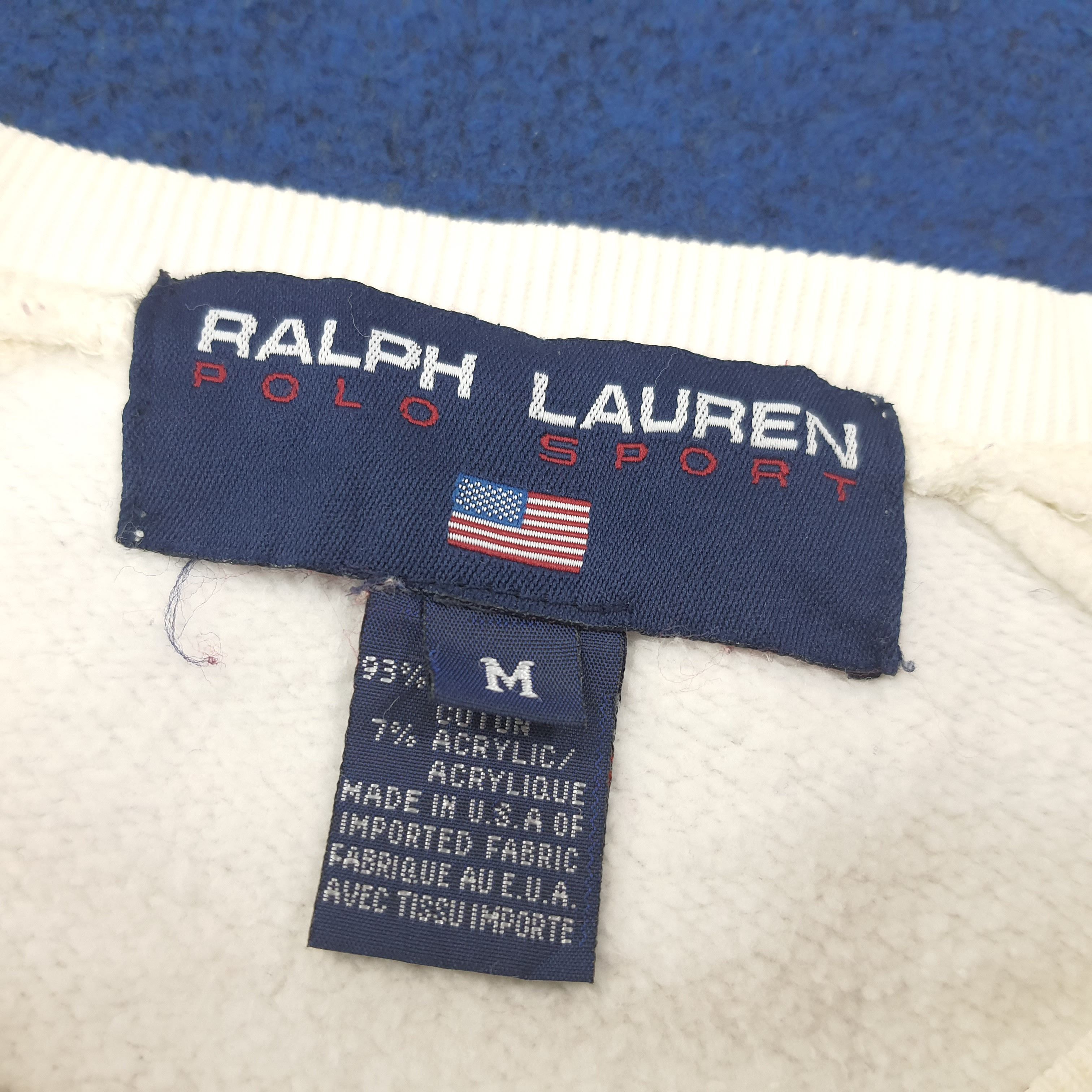 Ralph Lauren Vintage Ralph Lauren Polo Sport American Flag C263N17 Size US L / EU 52-54 / 3 - 4 Thumbnail