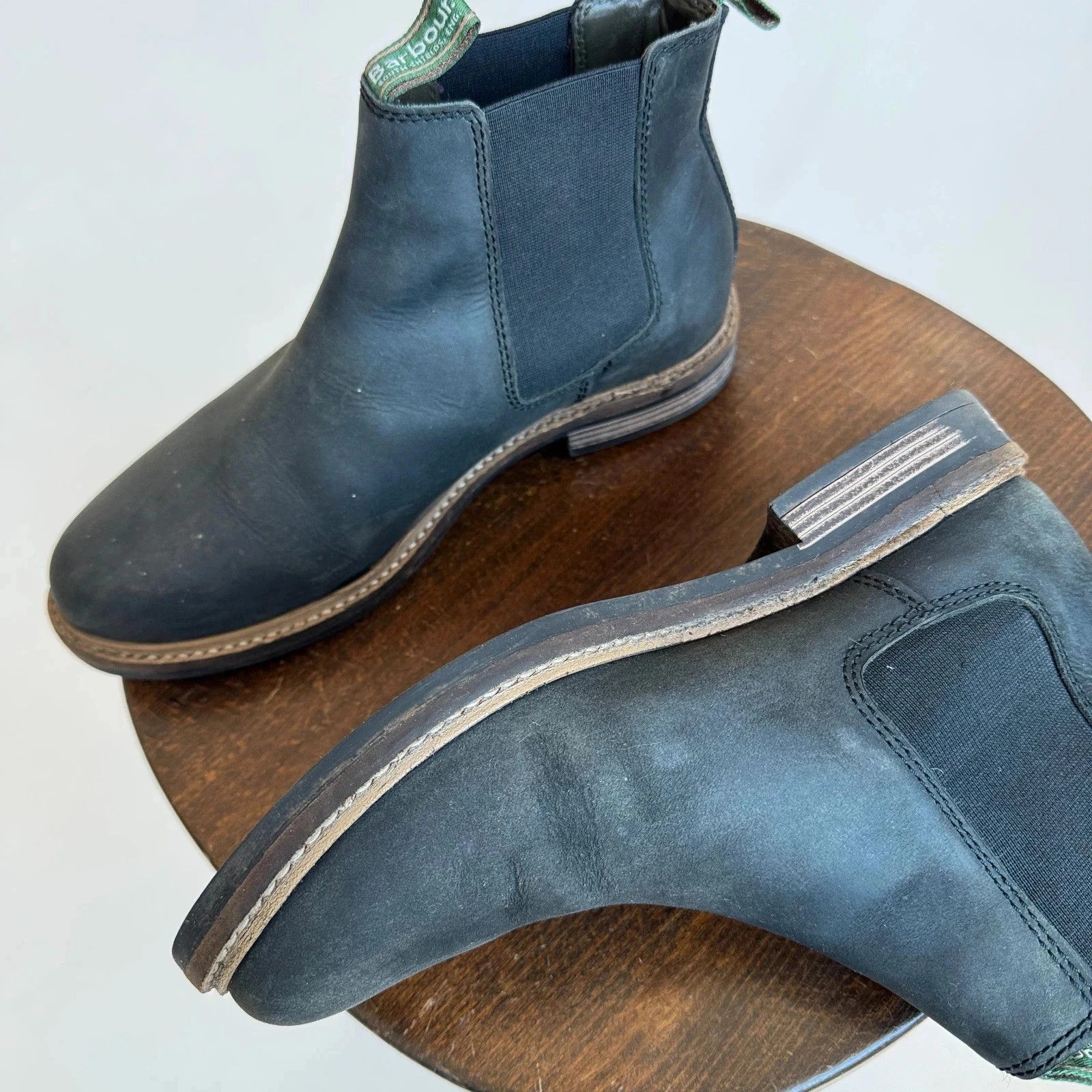 Barbour Barbour Leather Chelsea Boots Black Classic British Heritage Size US 8 / EU 41 - 8 Thumbnail