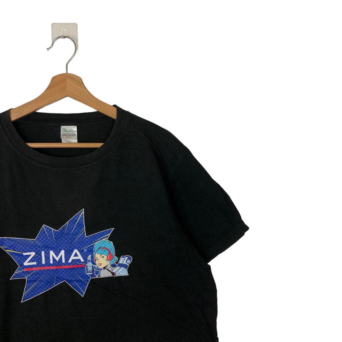 Cartoon Network VINTAGE T-SHIRT SHORT SLEEVE ZIMA CARTOON BIG LOGO Size US L / EU 52-54 / 3 - 5 Thumbnail