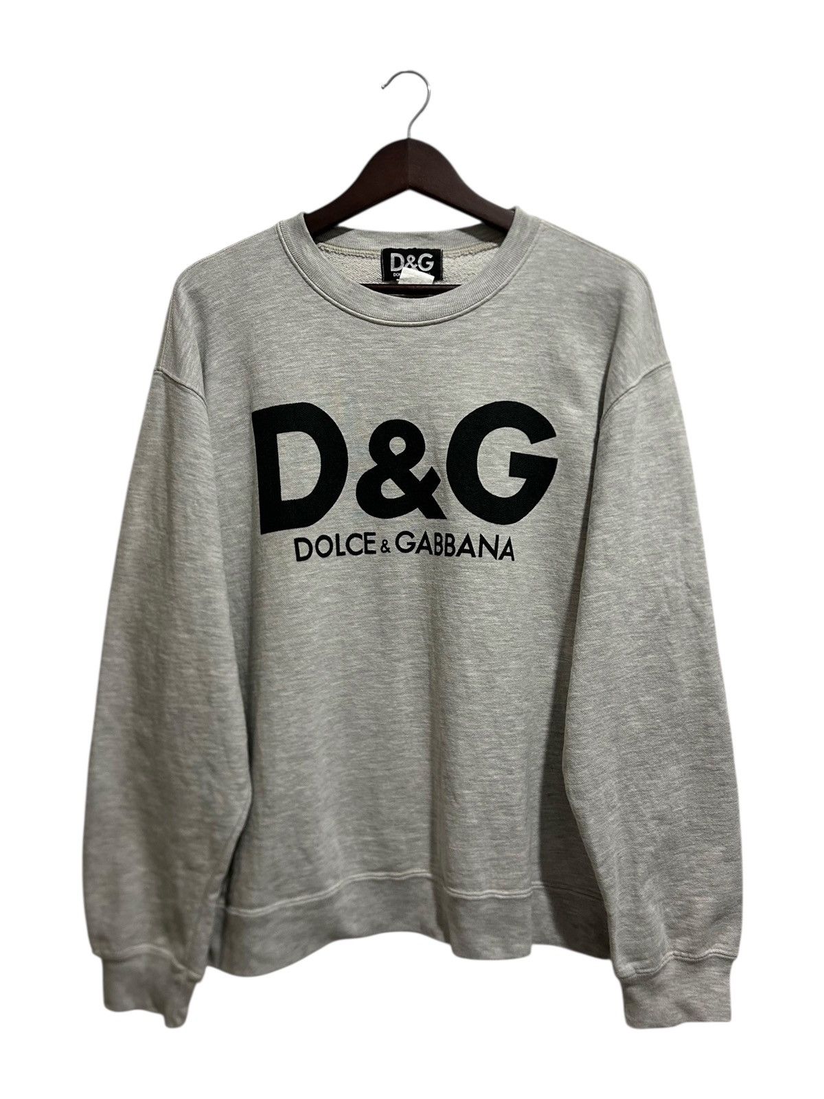 Dolce & Gabbana Vintage Dolce & Gabbana Spell Out Sweatshirt Size US M / EU 48-50 / 2 - 1 Thumbnail