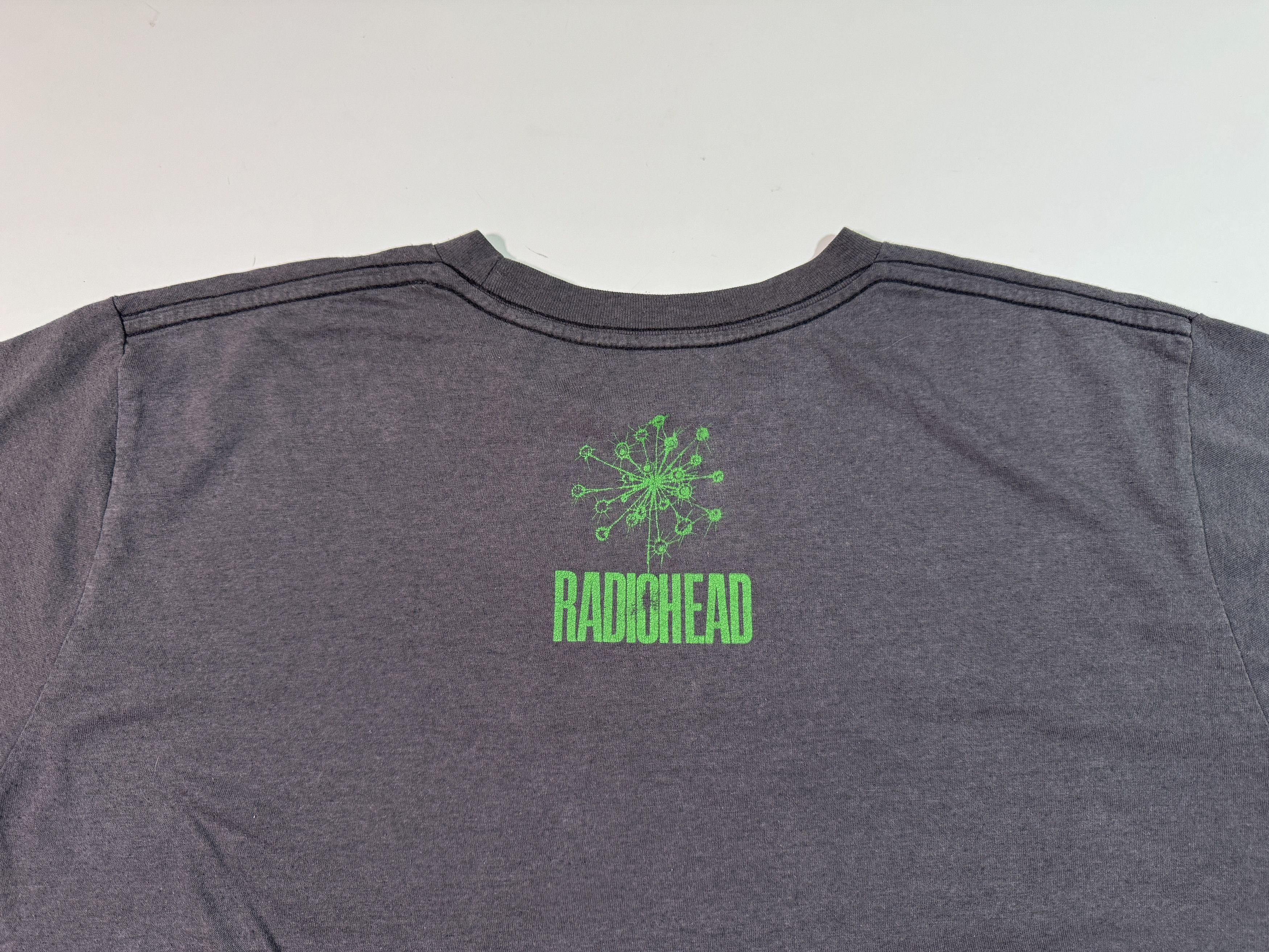 Band Tees Vintage Radiohead 2012 Tour T-shirt W.A.S.T.E. Size US L / EU 52-54 / 3 - 4 Thumbnail