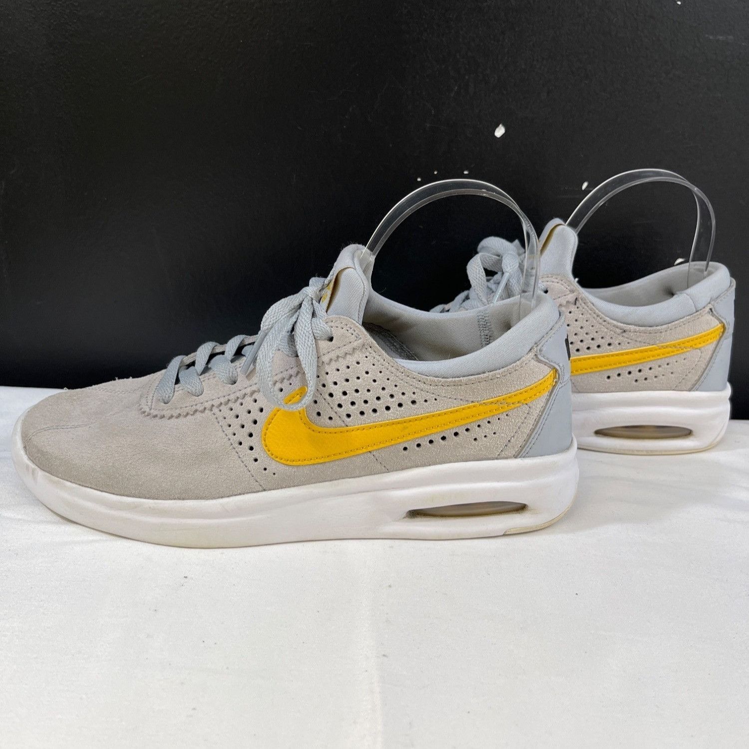 Nike Nike SB Air Max Bruin Mens Grey Running Sneakers Size 6 SKU Size US 6 / EU 39 - 5 Thumbnail
