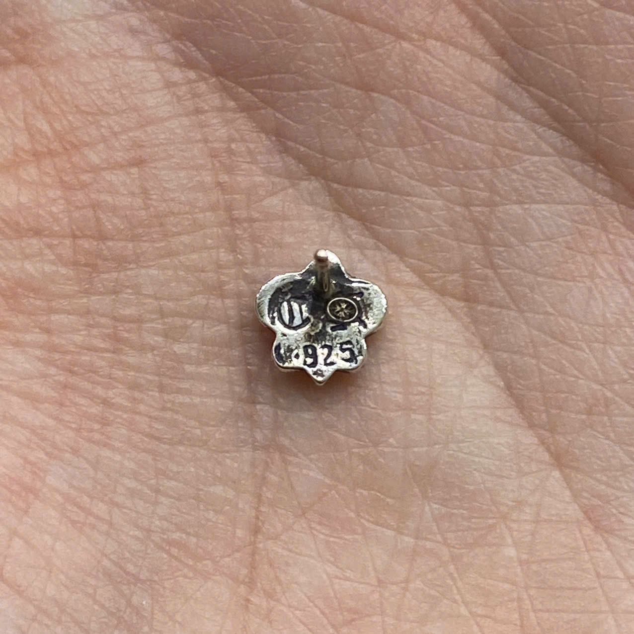 Chrome Hearts CHROME HEARTS CO BS Fleur Earring Size ONE SIZE - 4 Thumbnail