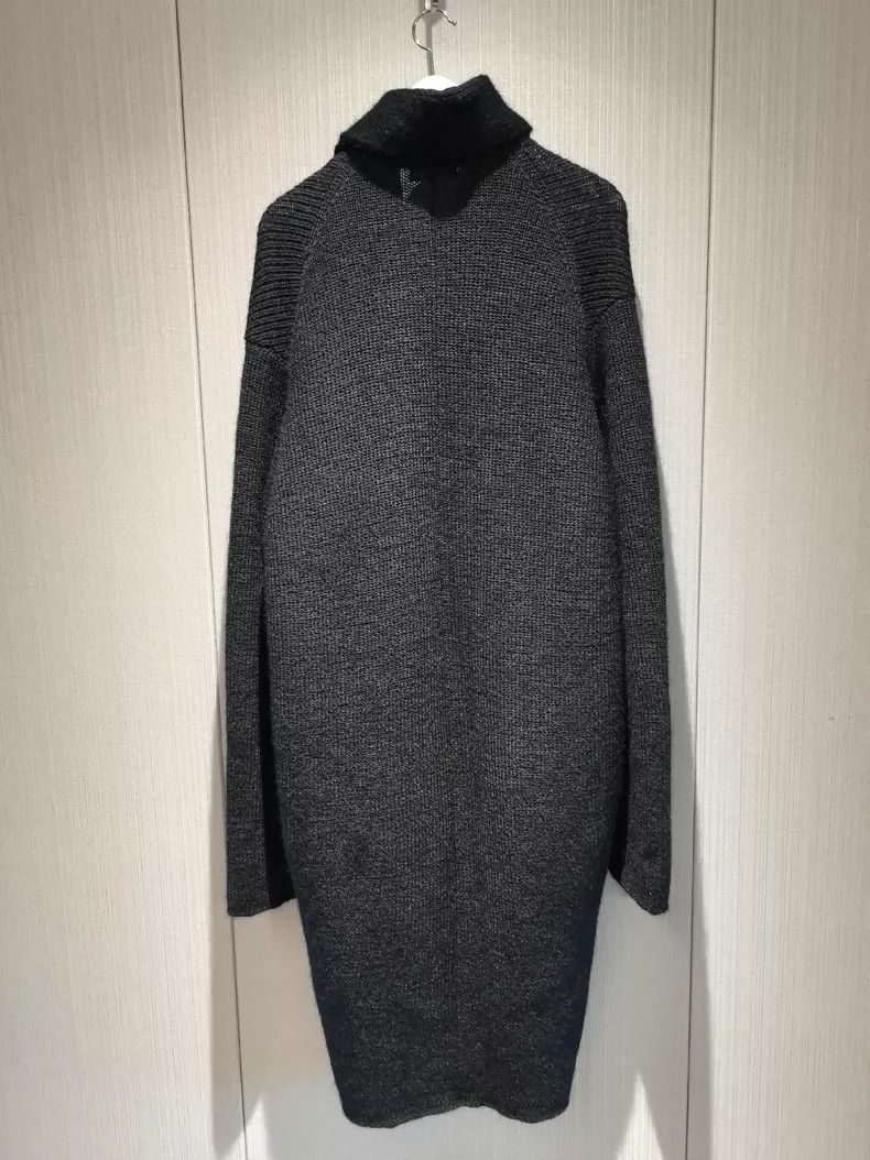 Yohji Yamamoto Yohji Yamamoto 17aw Fake Two-Piece Knitted Cardigan sweater Size US L / EU 52-54 / 3 - 2 Thumbnail