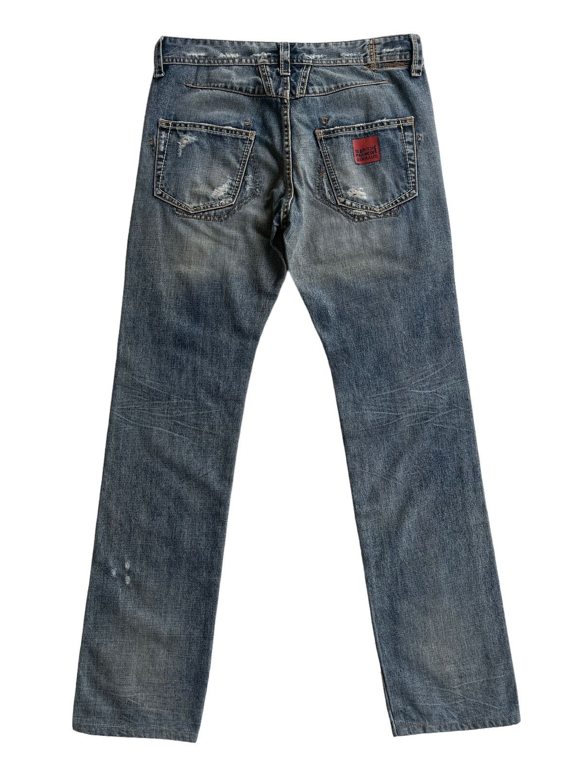 Marithe + Francois Girbaud MFG Distressed Jeans Size US 31 - 3 Thumbnail