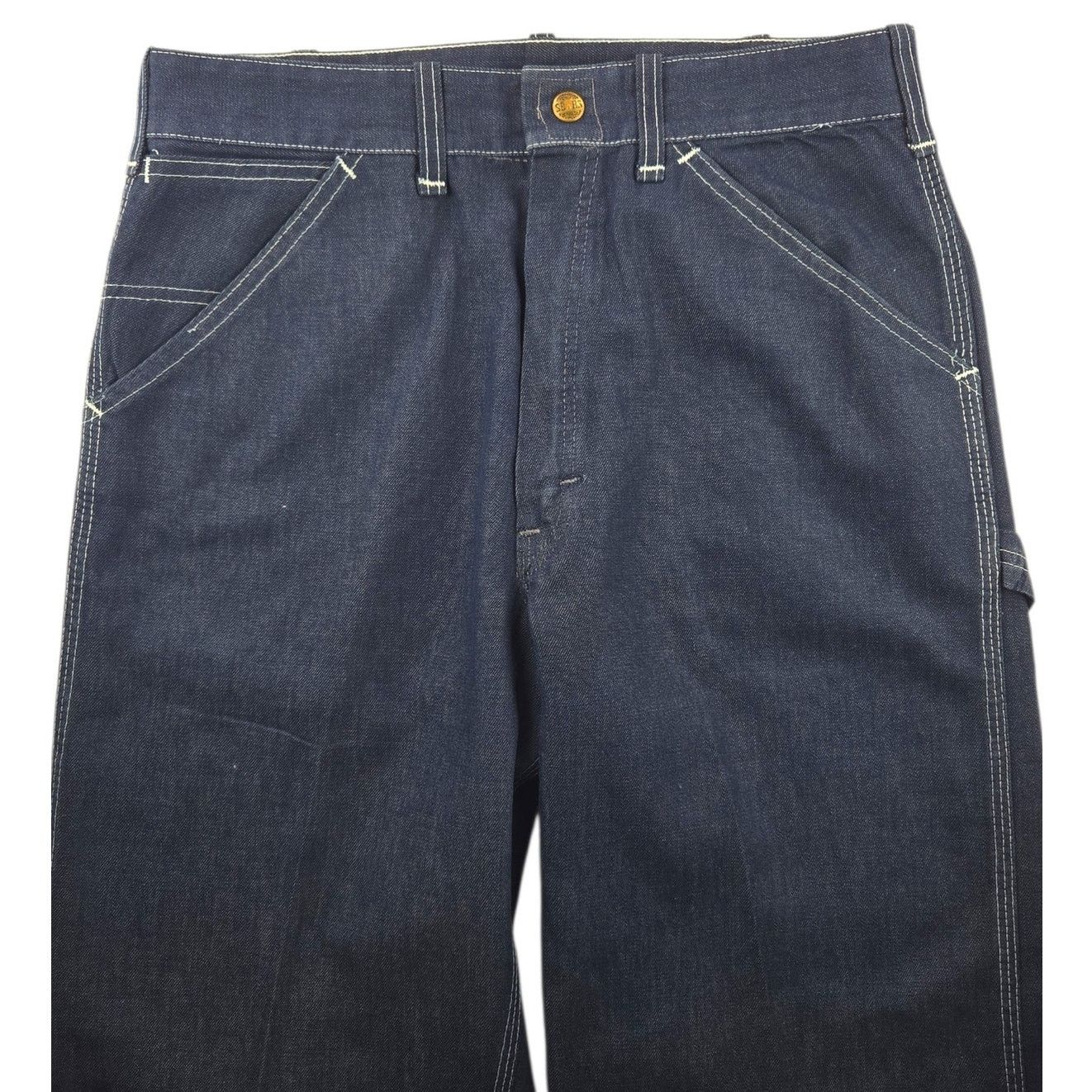 Sears Sears | Vintage, Lightweight Denim Carpenter Jeans |28 waist Size 28" / US 6 / IT 42 - 2 Thumbnail