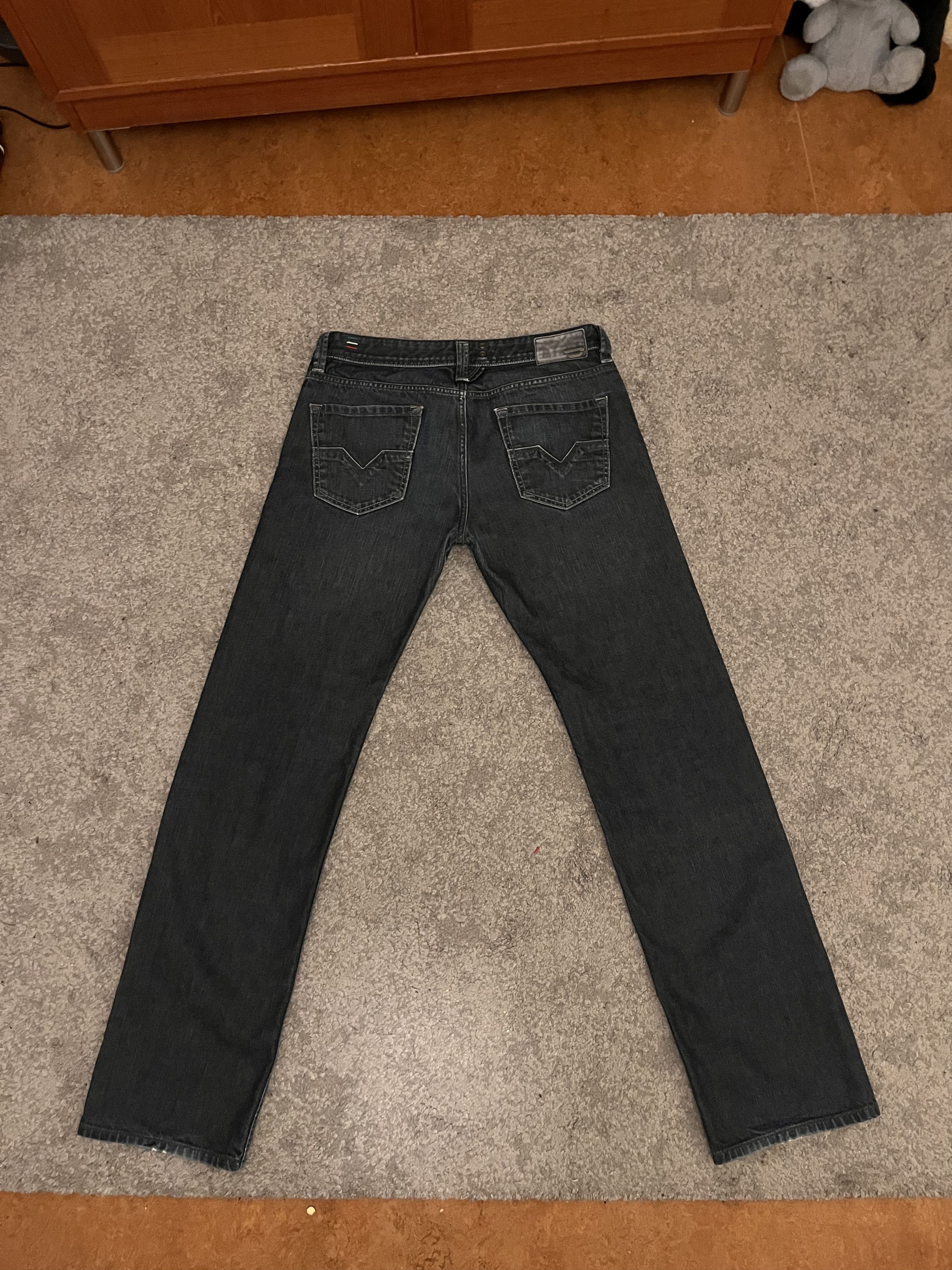 Diesel Leather Diesel Larkee W32L34/0088Z D.N.A Dirty New Age Size US 32 / EU 48 - 4 Thumbnail