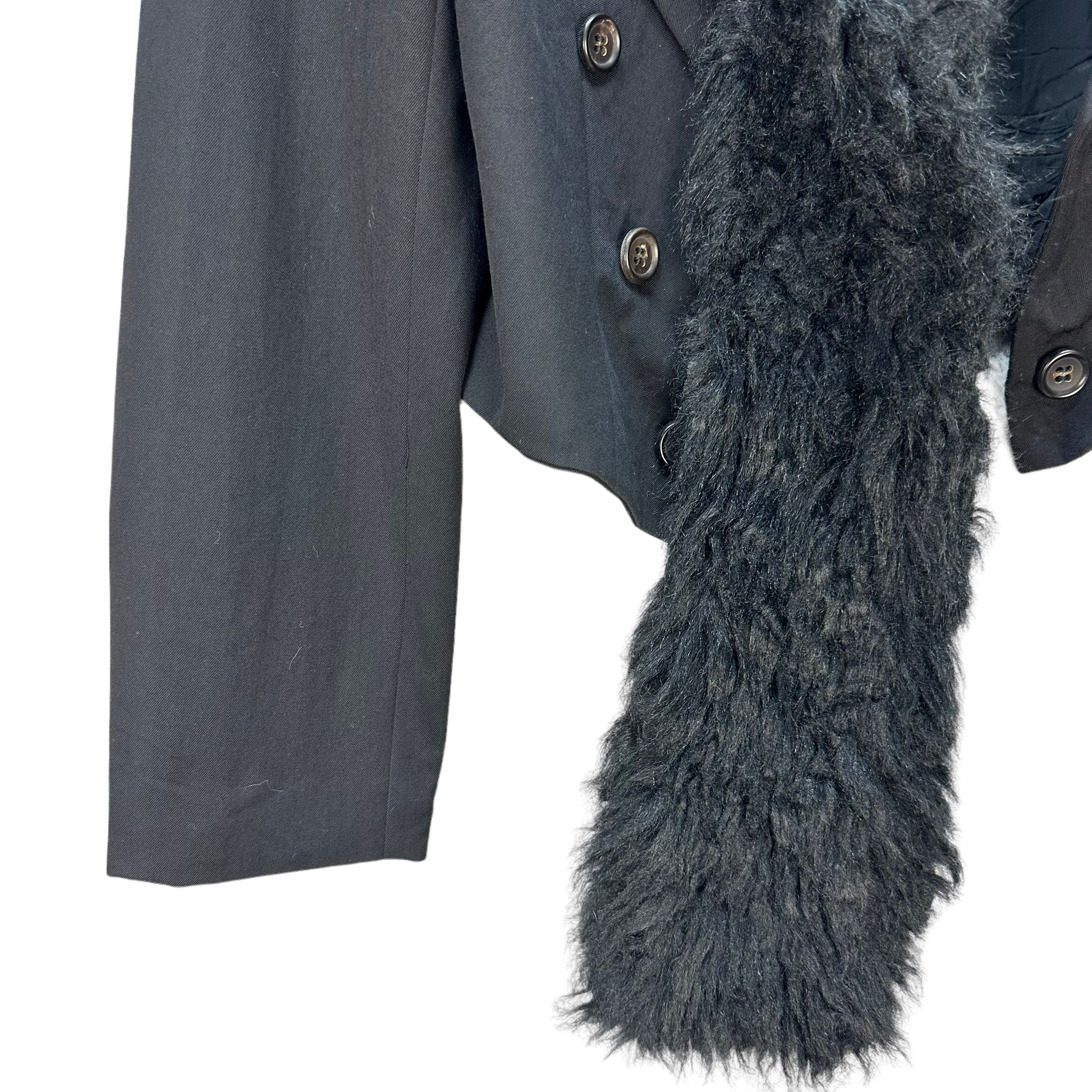 Comme des Garcons Vintage COMME DES GARCONS AD1989 SCARF JACKET WOOL #7696-165 Size S / US 4 / IT 40 - 5 Thumbnail
