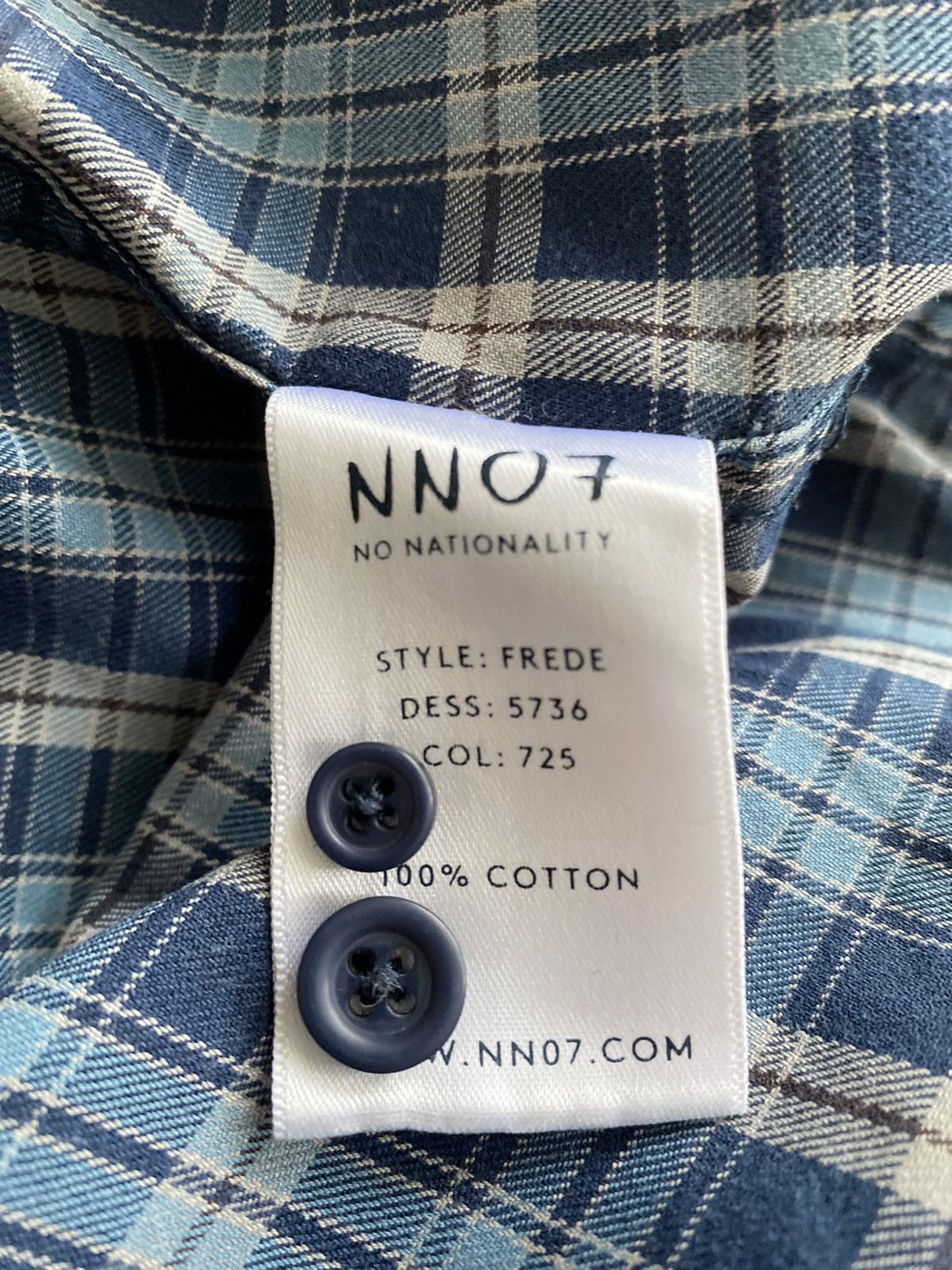 NN07 Nn07 Slim Fit Frede pocket LS shirt Size US L / EU 52-54 / 3 - 8 Thumbnail