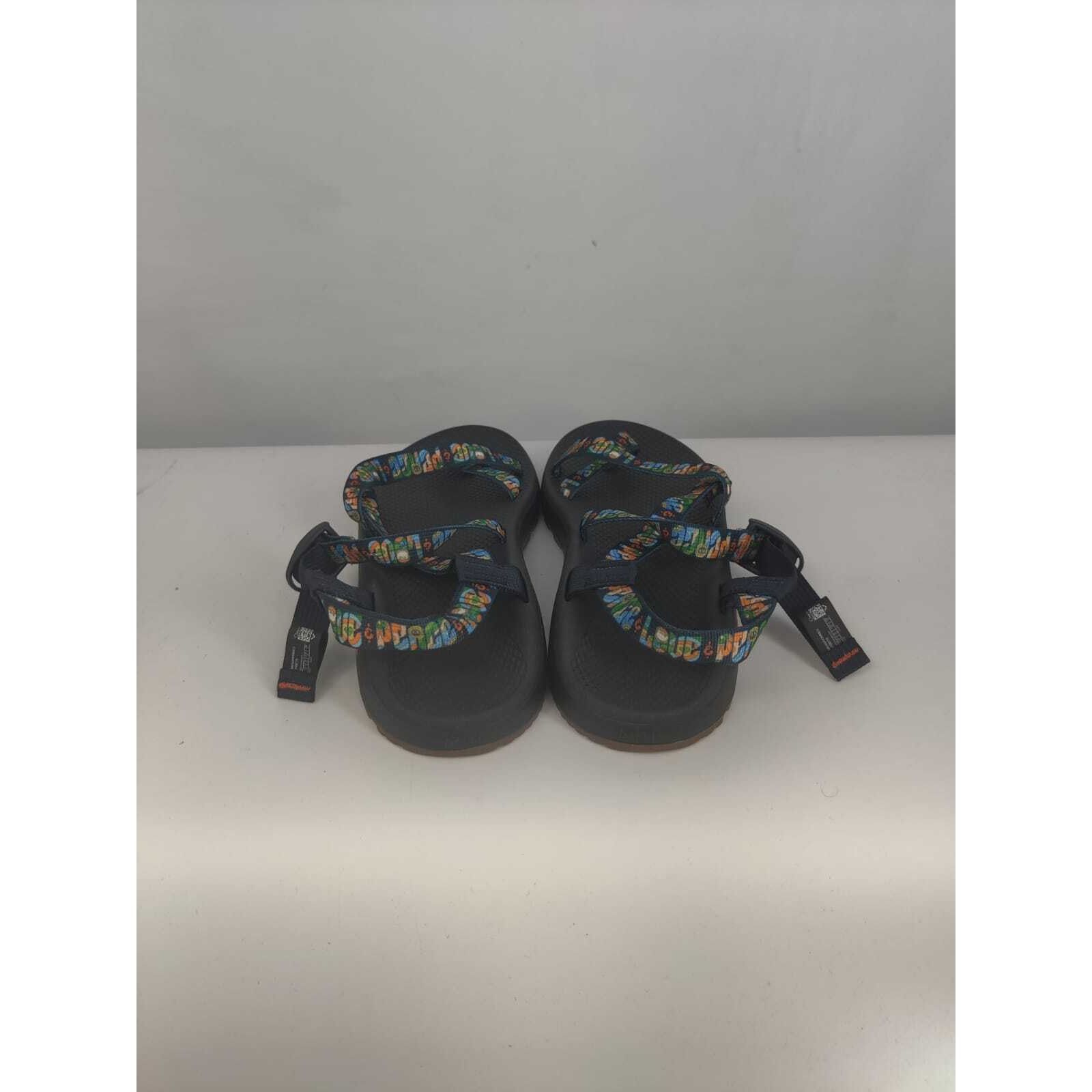 Chaco CHACO MEN Z/CLOUD2 ADJUSTABLE STRAP SANDAL PEACE NAVY SIZE 9 Size US 9 / EU 42 - 4 Thumbnail