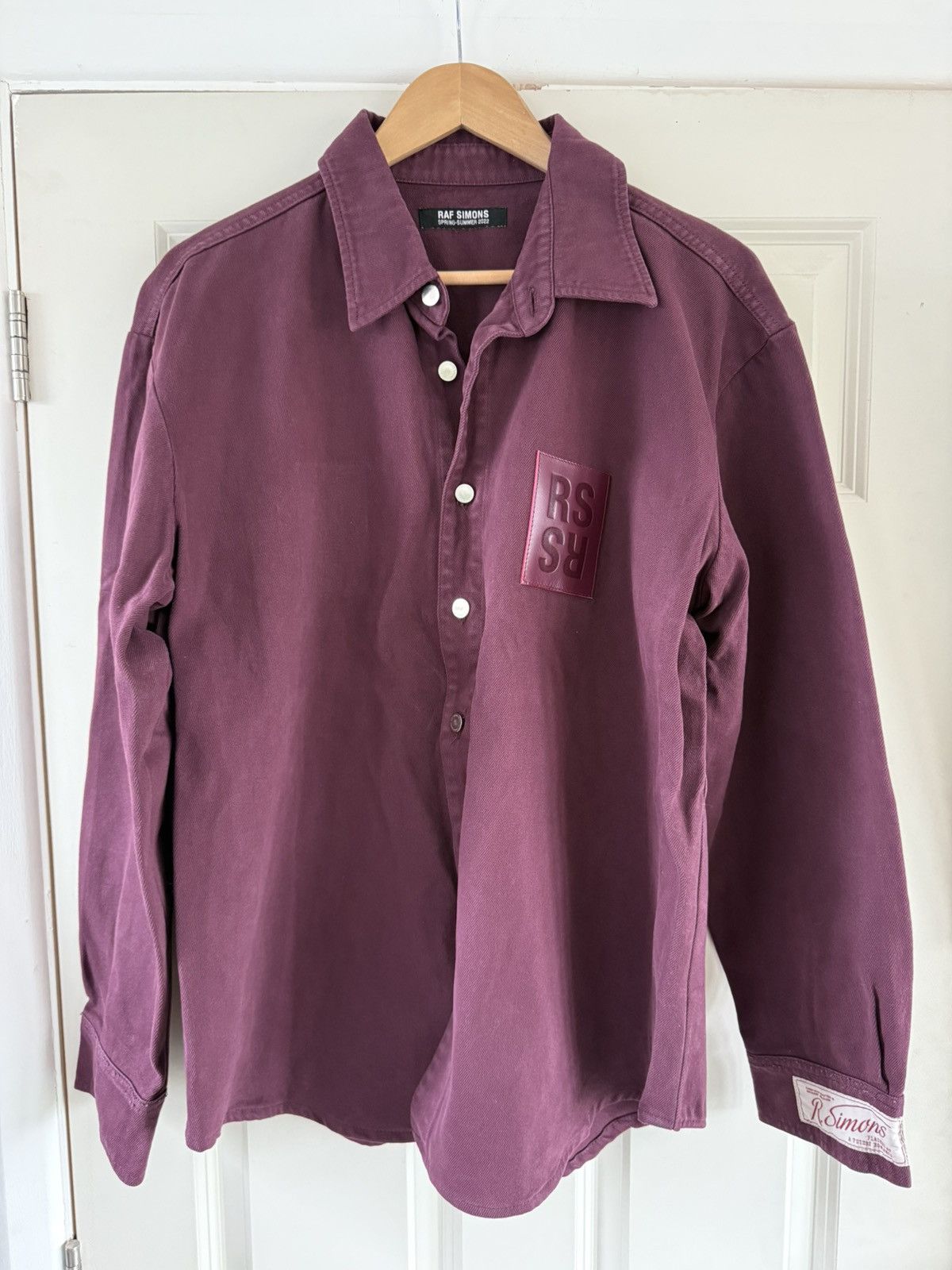 Raf Simons Raf Simons SS22 Oversized Denim Shirt Size US M / EU 48-50 / 2 - 1 Thumbnail