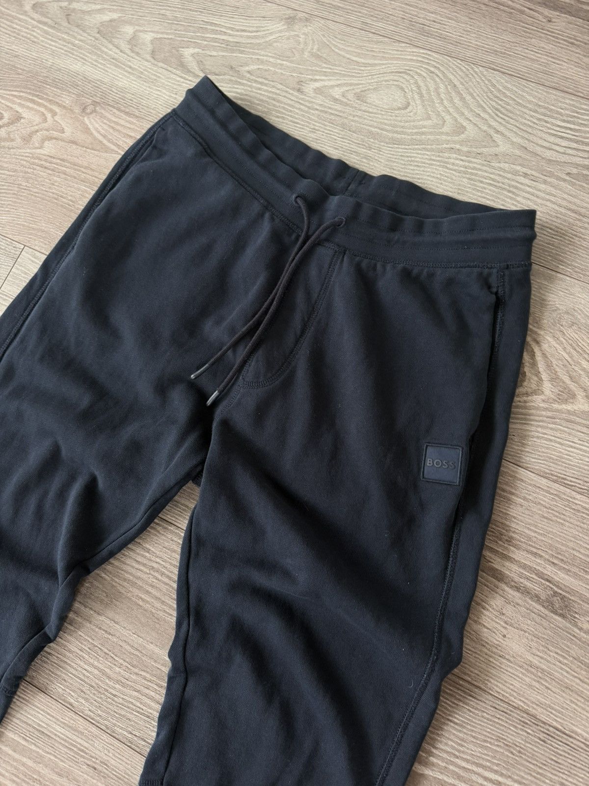 Hugo Boss Hugo Boss Deep Dark Blue Casual Luxury Sweatpants Joggers Size US 32 / EU 48 - 2 Thumbnail