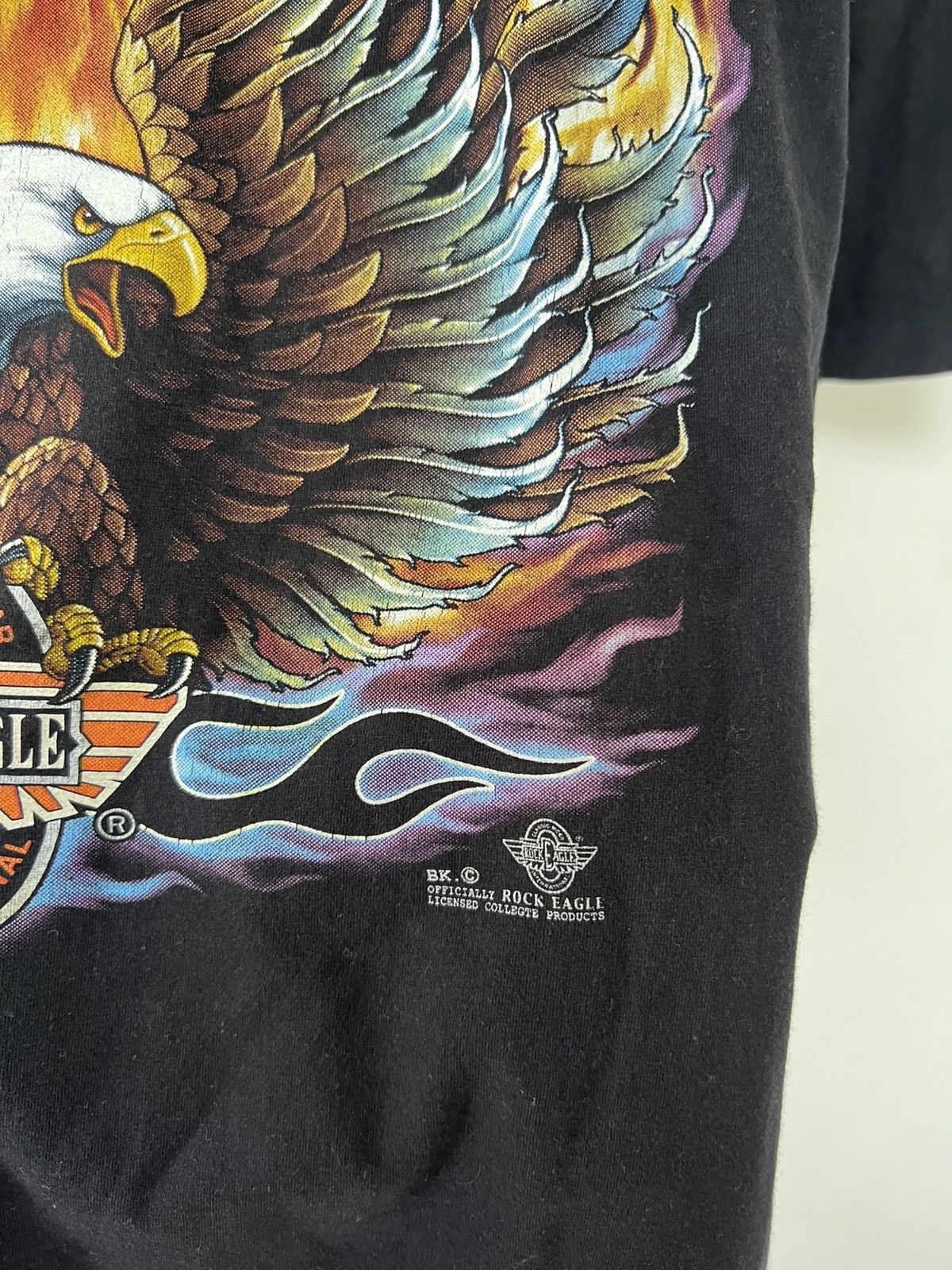 Harley Davidson Vintage 90’s Harley Davidson International Rock Eagle sz 3XL Size US XXL / EU 58 / 5 - 10 Thumbnail