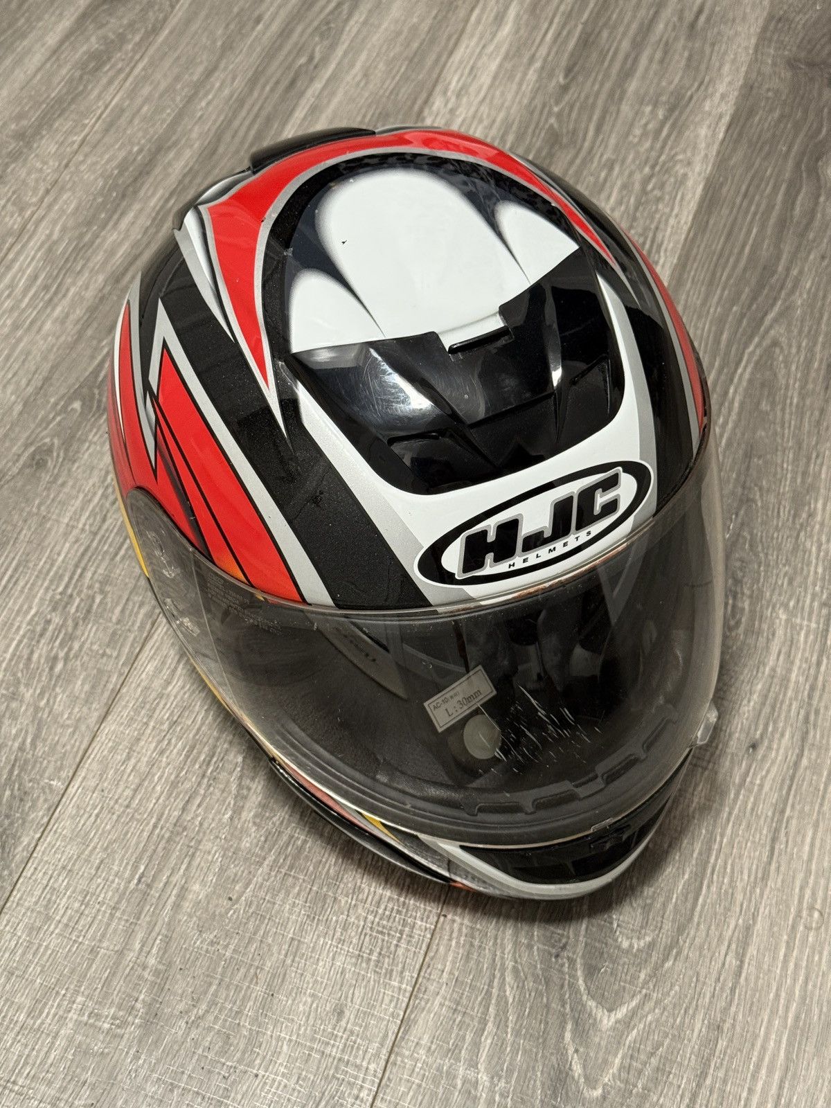 Designer × Vintage Vintage HJC Rider Helmet Size ONE SIZE - 2 Thumbnail