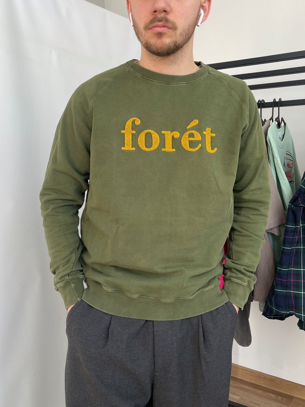 foret Foret Men’s Cotton Sweatshirt size L Size US L / EU 52-54 / 3 - 1 Thumbnail