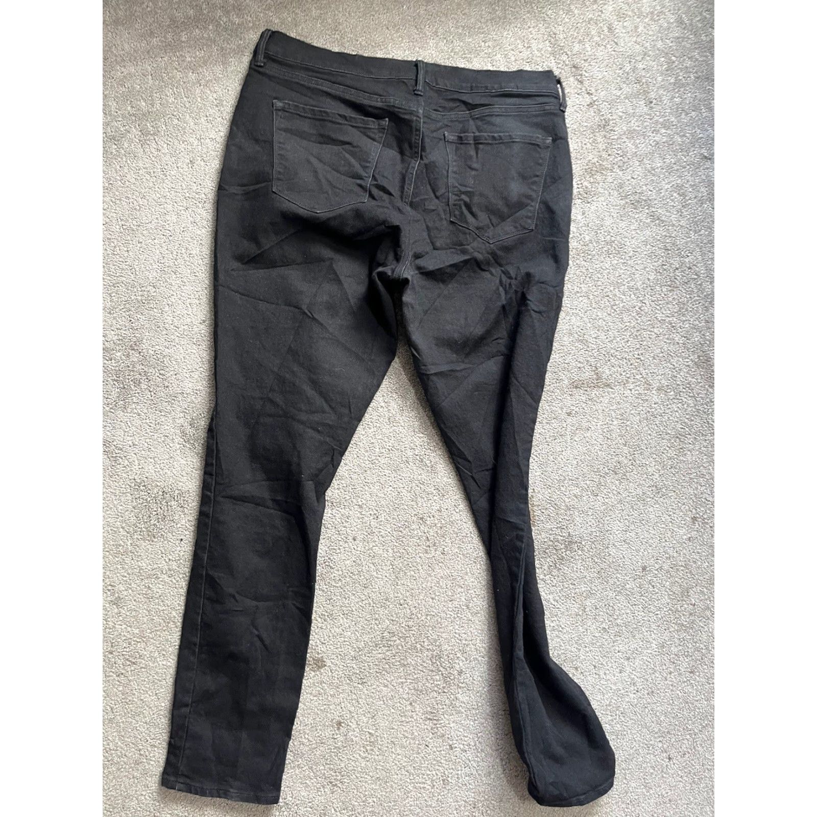 Old Navy Old Navy Womens 14 Tall Black Jeans Skinny Denim The Darling Ladies Size 36" / US 14 / IT 50 - 3 Thumbnail