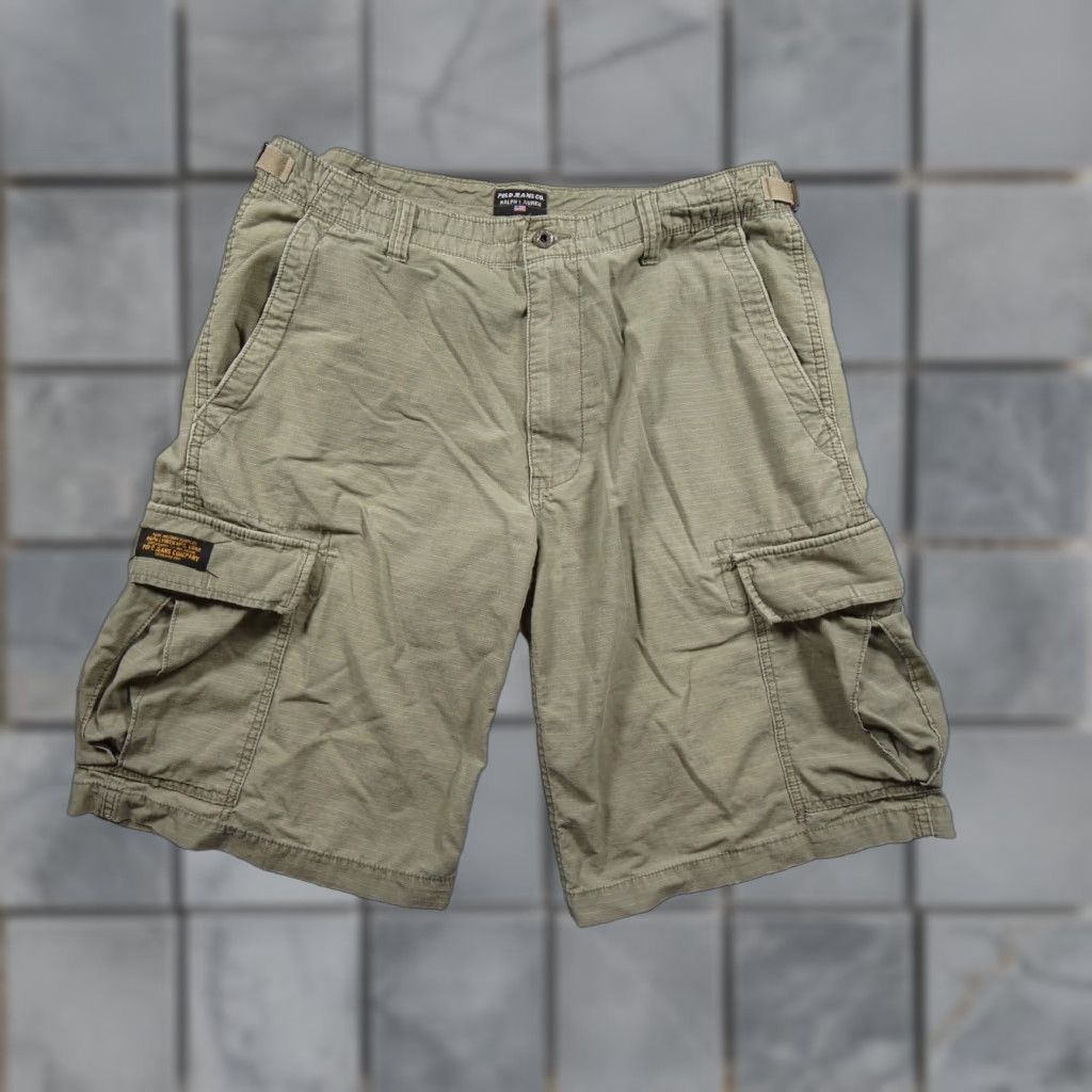 Polo Ralph Lauren Vintage Polo Jeans Ralph Lauren Shorts Mens 36 Green Cargo Ripstop Baggy Y2K Polo Ralph Lauren Shorts Mens 36 Green Cargo Ripstop Baggy Y2K Size US M / EU 48-50 / 2 - 1 Thumbnail