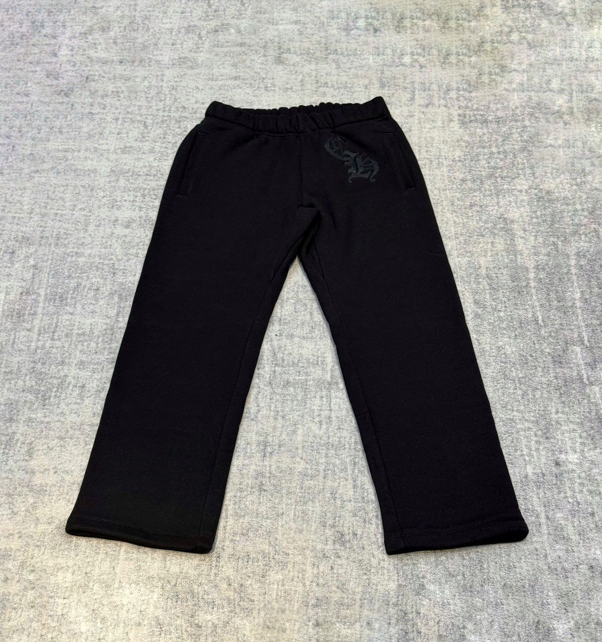 Chrome Hearts CHROME HEARTS CH Seven-Eleven black print scroll sweatpant Size US 32 / EU 48 - 1 Thumbnail