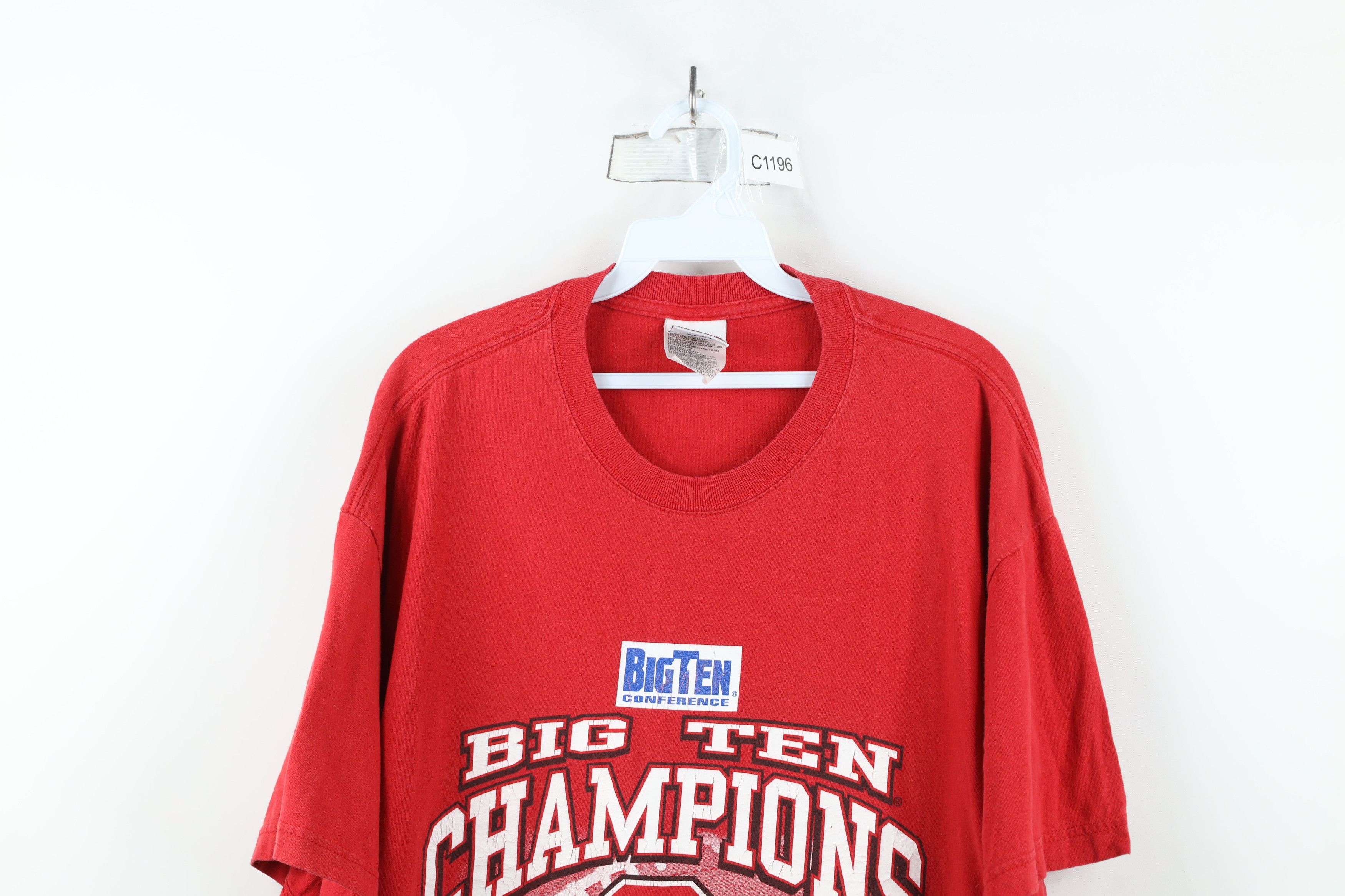 Vintage Vintage Y2K 2002 Ohio State University Football T-Shirt Size US XL / EU 56 / 4 - 2 Thumbnail