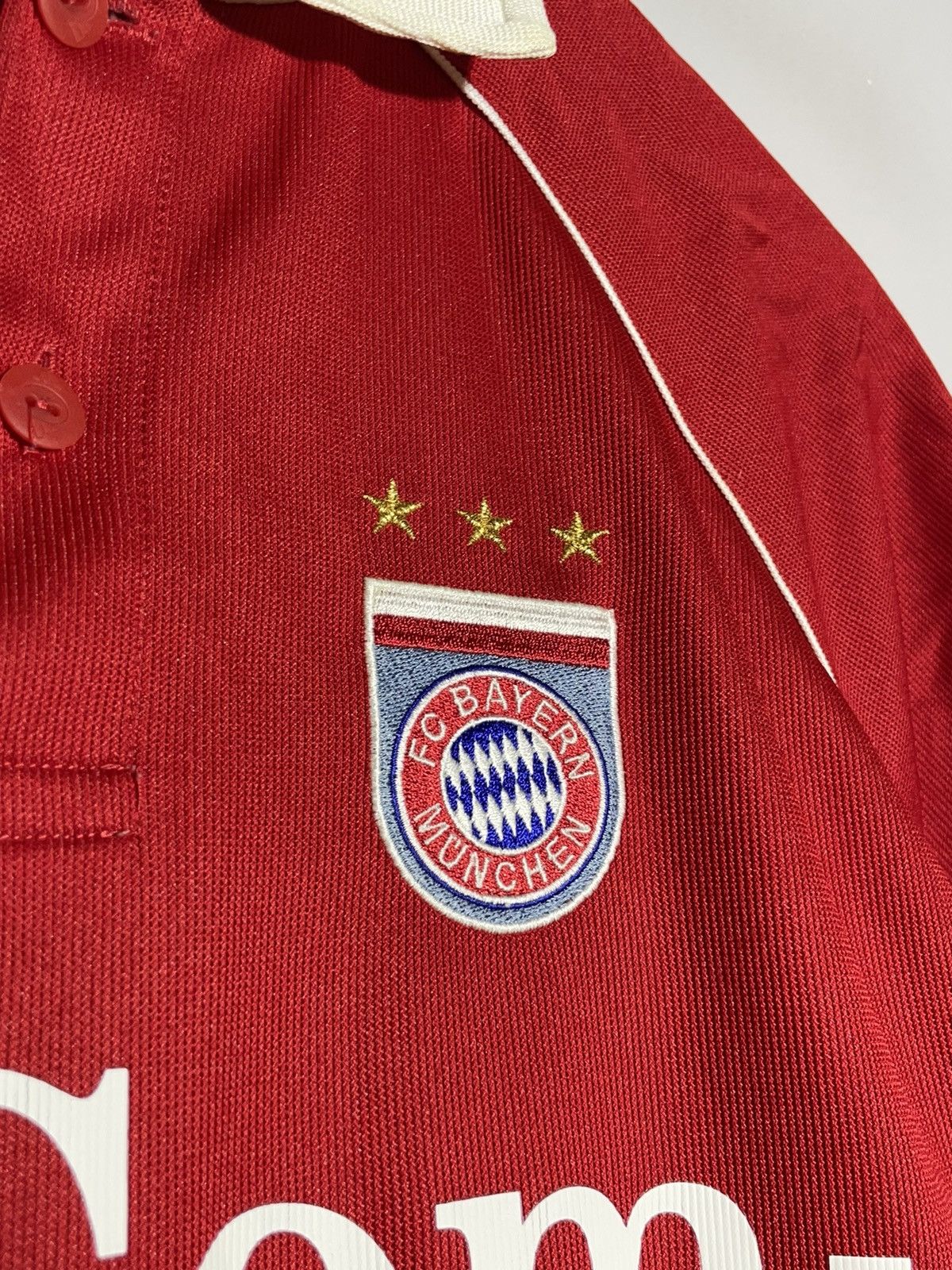 Vintage Bayern Munchen Adidas 2005/06 Vintage Home Football Shirt Size US M / EU 48-50 / 2 - 5 Thumbnail