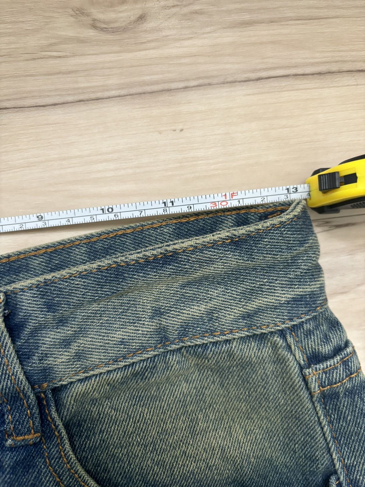 Other Reworked Floor-length Denim skirt Size 26" / US 2 / IT 38 - 11 Thumbnail