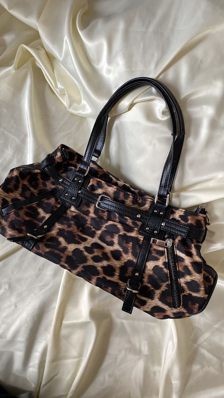 Vintage Vintage leopard shoulder bag Size ONE SIZE - 3 Thumbnail
