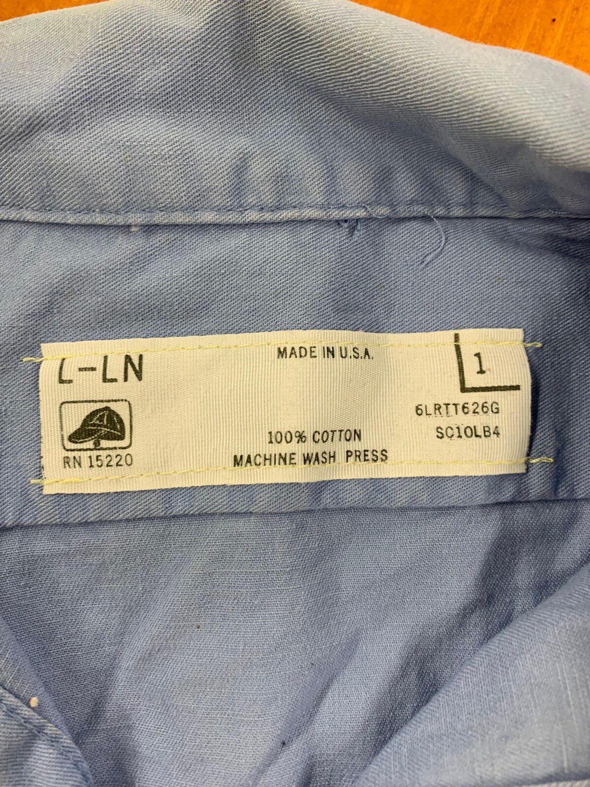Vintage Vintage Great Plains Gas Workwear Button Up Size US L / EU 52-54 / 3 - 2 Thumbnail