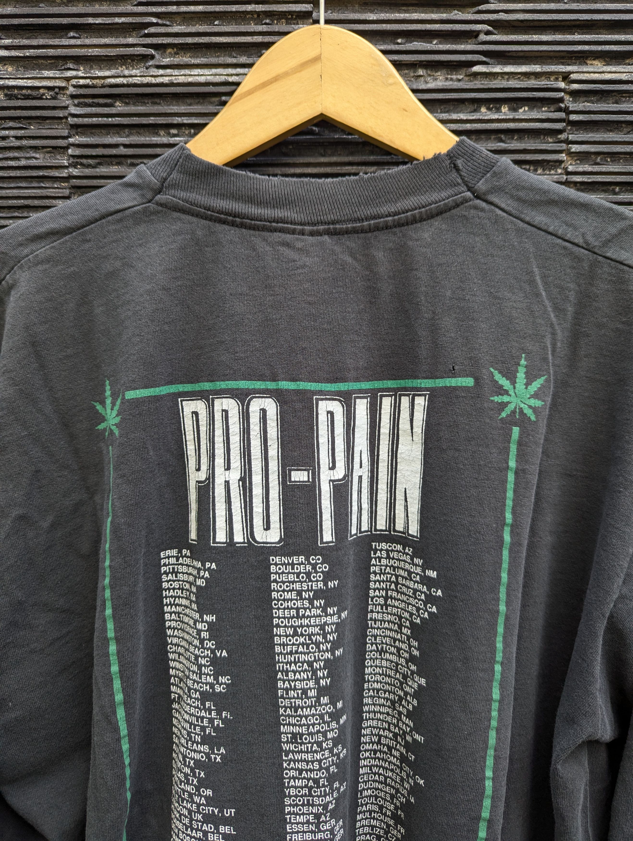 Band Tees Pro Pain Tour 1994 Size US XL / EU 56 / 4 - 4 Thumbnail