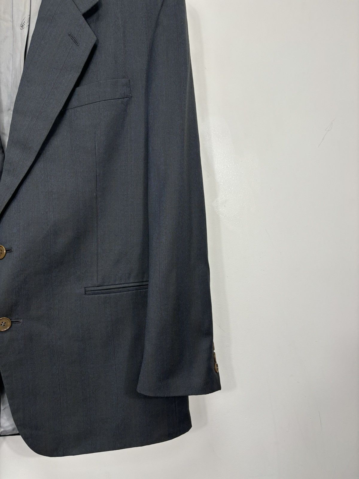 Missoni Vintage Missoni 2-Buttons Men’s Formal Wool Blazer Jacket Size 44R - 6 Thumbnail