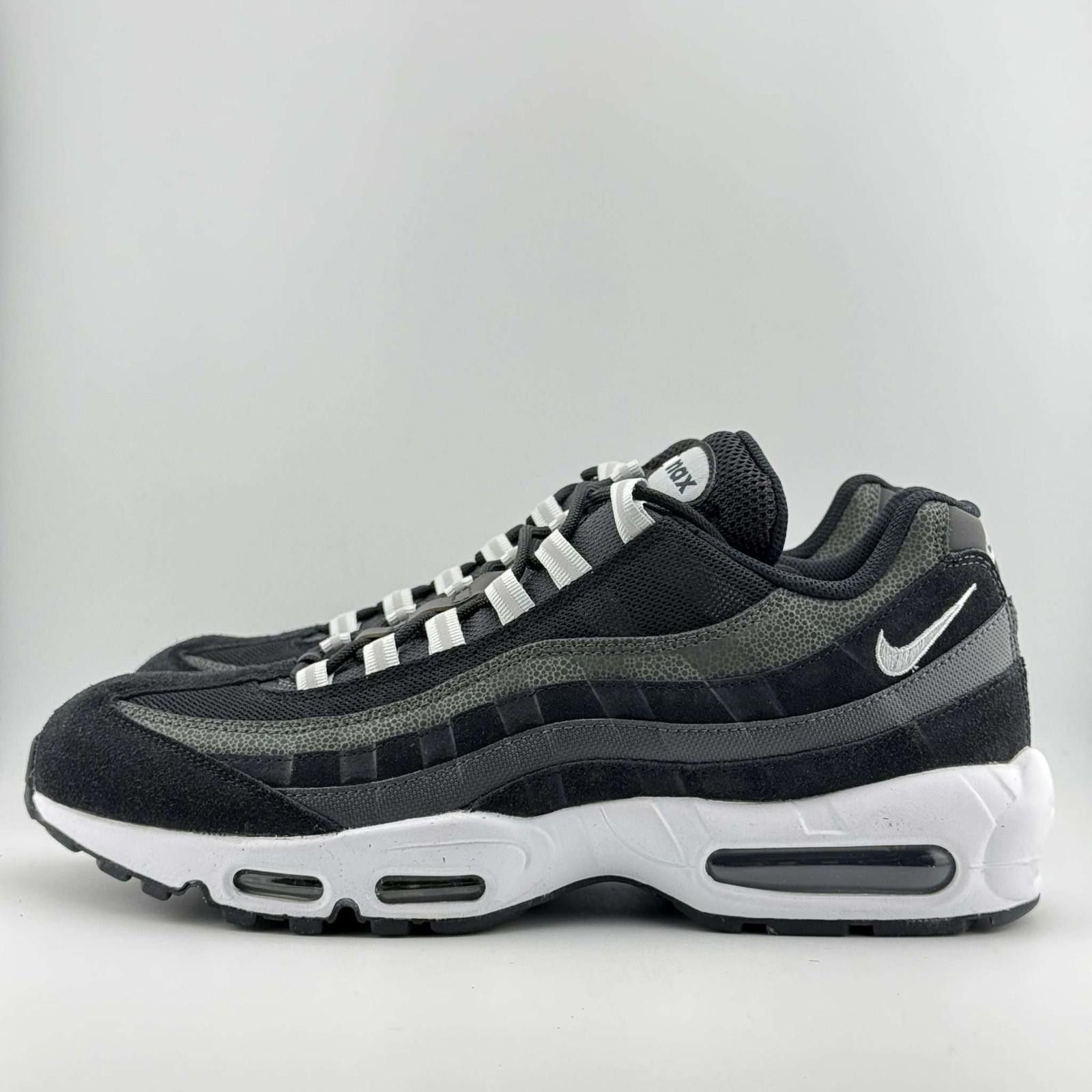 Nike Nike Air Max 95 Black Anthracite Pure Platinum US 12 New Size US 12 / EU 45 - 5 Thumbnail