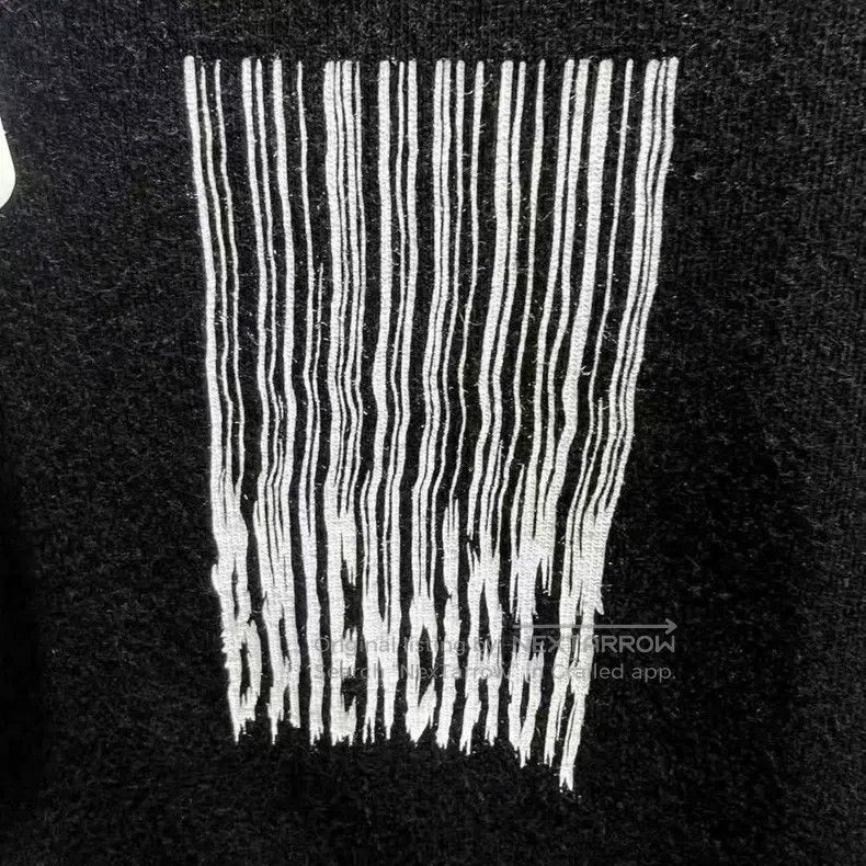 Balenciaga Balenciaga Waterfall Pattern Printed Logo Short Sleeve Size US S / EU 44-46 / 1 - 4 Thumbnail