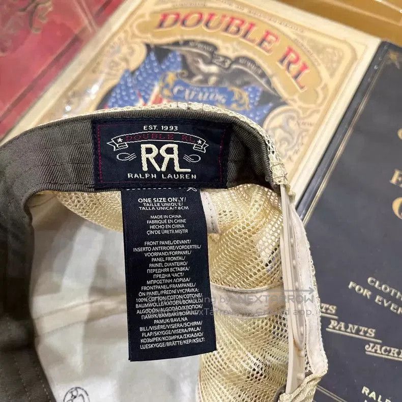 RRL Ralph Lauren RRL Double RL Baseball Cap . Size ONE SIZE - 8 Thumbnail