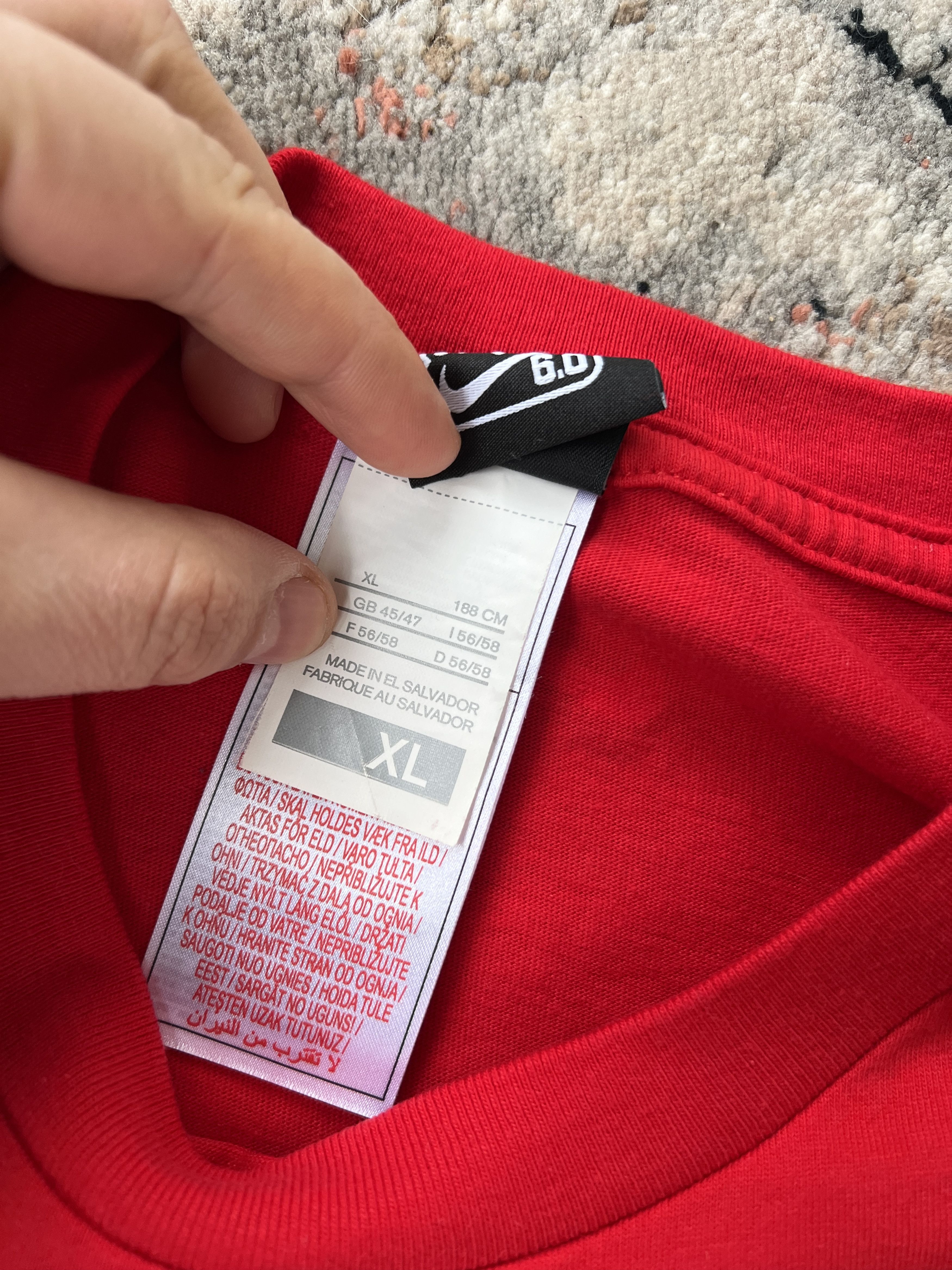 Nike Nike 6.0 Vintage Tee Size US XL / EU 56 / 4 - 5 Thumbnail