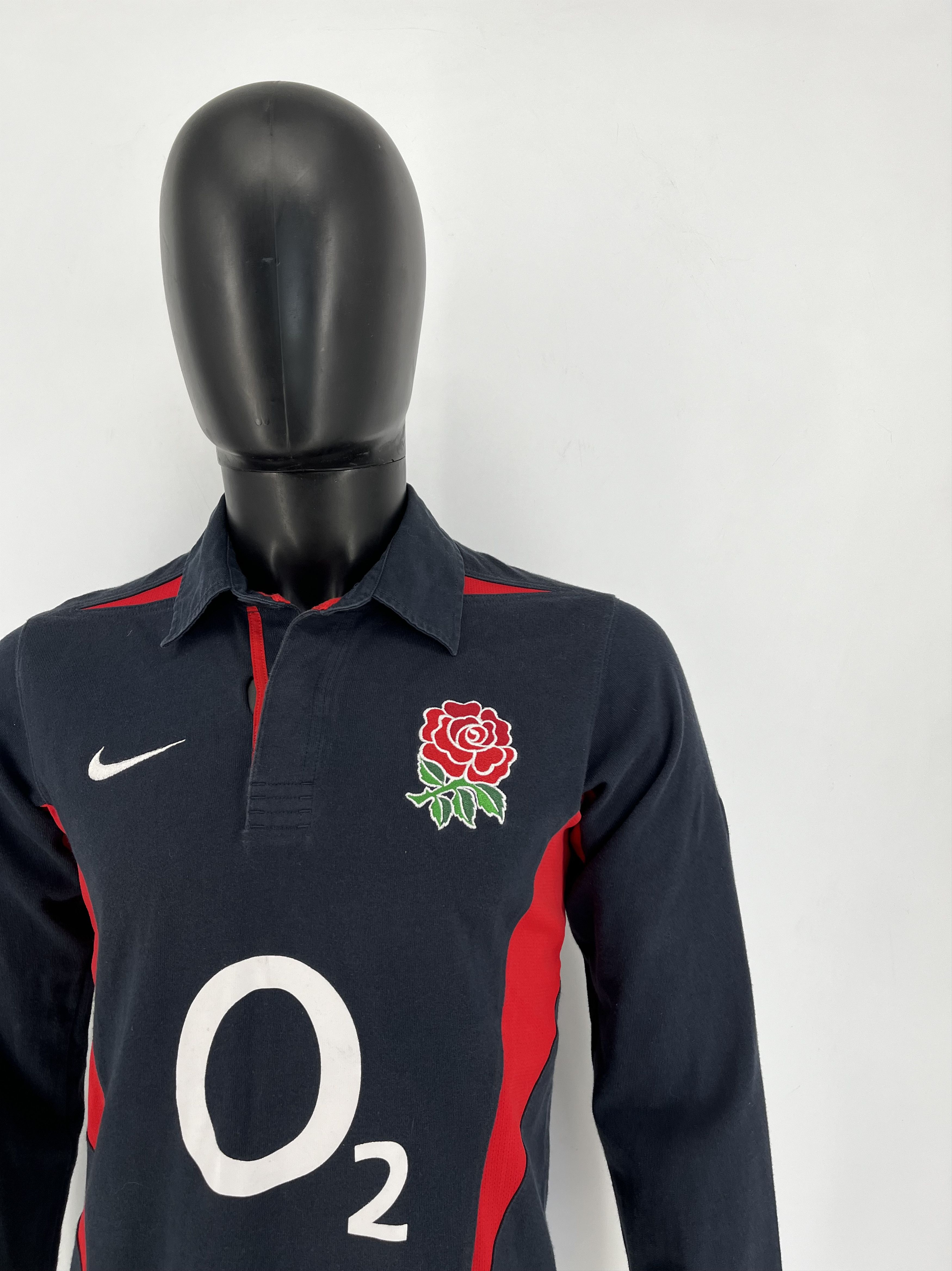 Vintage Vintage Nike England Rugby Shirt y2k streetwear style Size US S / EU 44-46 / 1 - 7 Thumbnail
