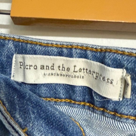 Other Pilcro and the Letterness Denim Midi Skirt Size 6 Petite Size 28" / US 6 / IT 42 - 3 Thumbnail