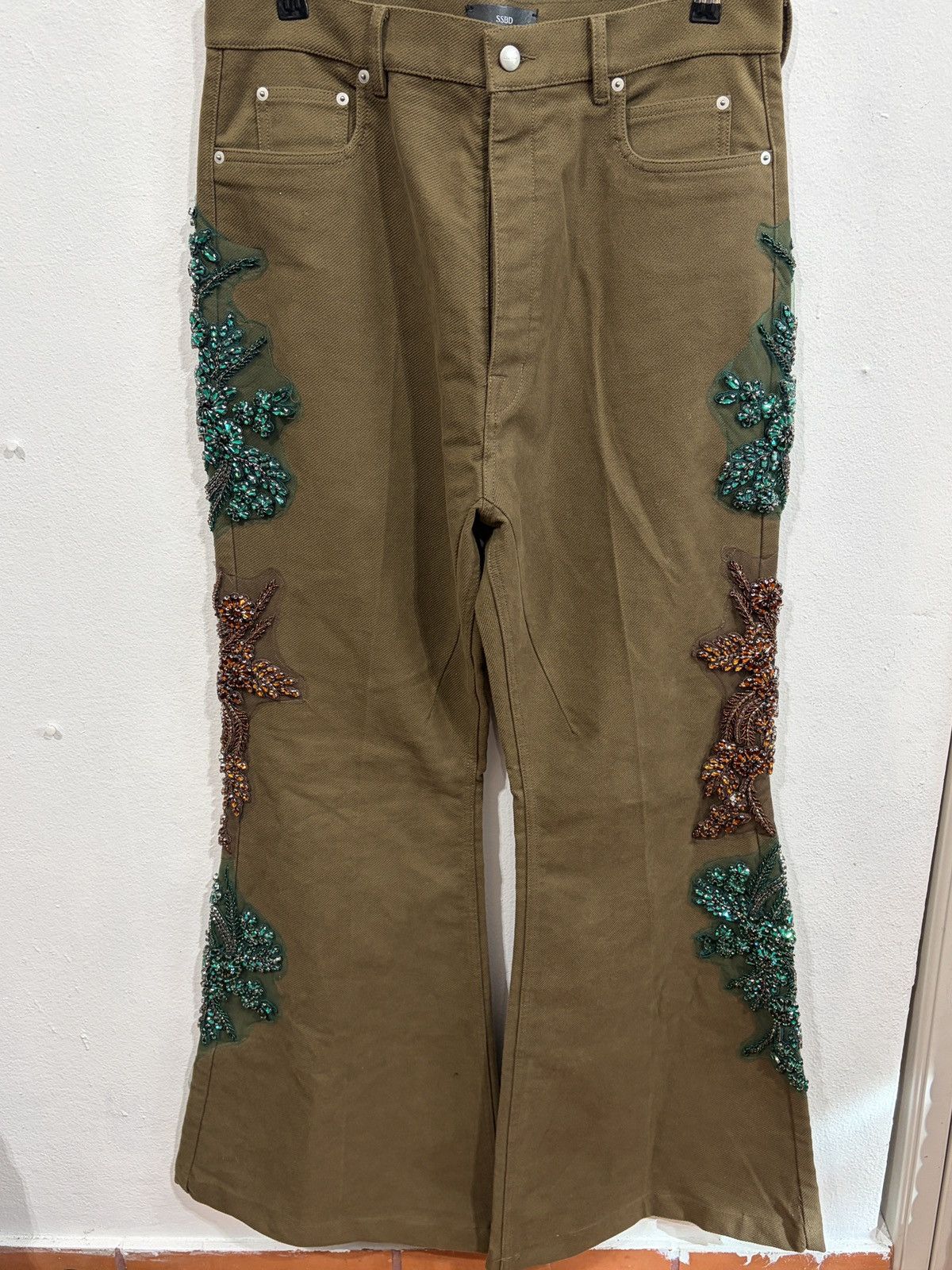 Rick Owens SSBD x Rick Owens Side Stones Flare Jeans Size US 34 / EU 50 - 1 Thumbnail