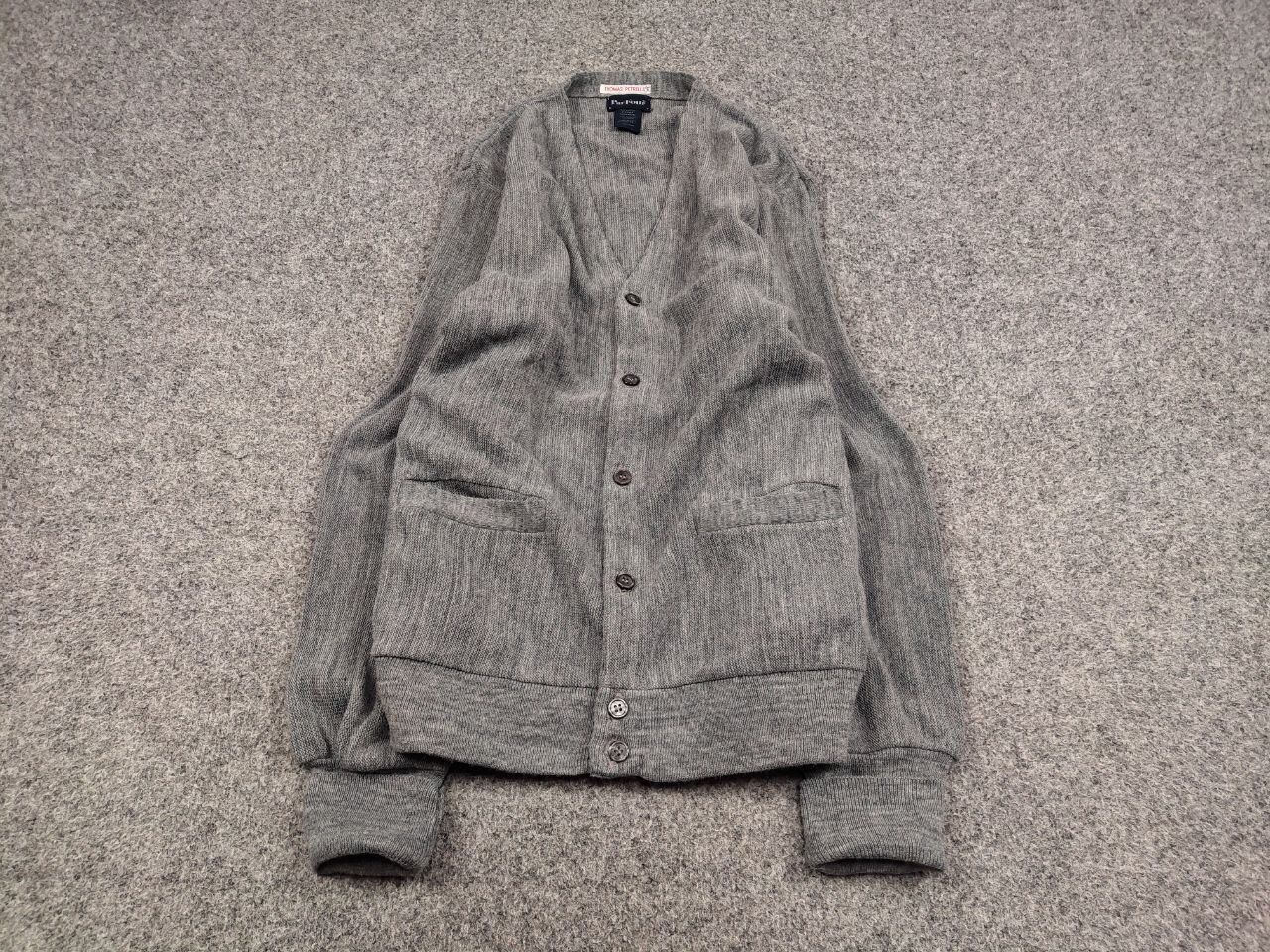 Vintage Vintage 90's Park Four Made in USA Black Cardigan Sweater Size US XL / EU 56 / 4 - 2 Thumbnail