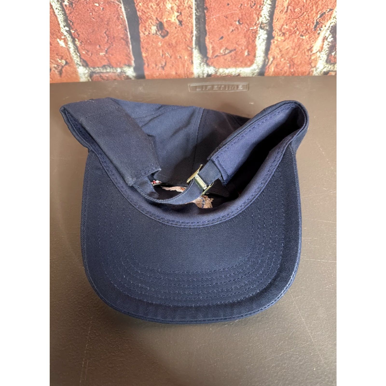 Logo 7 Reagan Library Air Force One Hat Embroidered Logo Adjustable Cap Navy Blue Men One Size Size ONE SIZE - 2 Thumbnail
