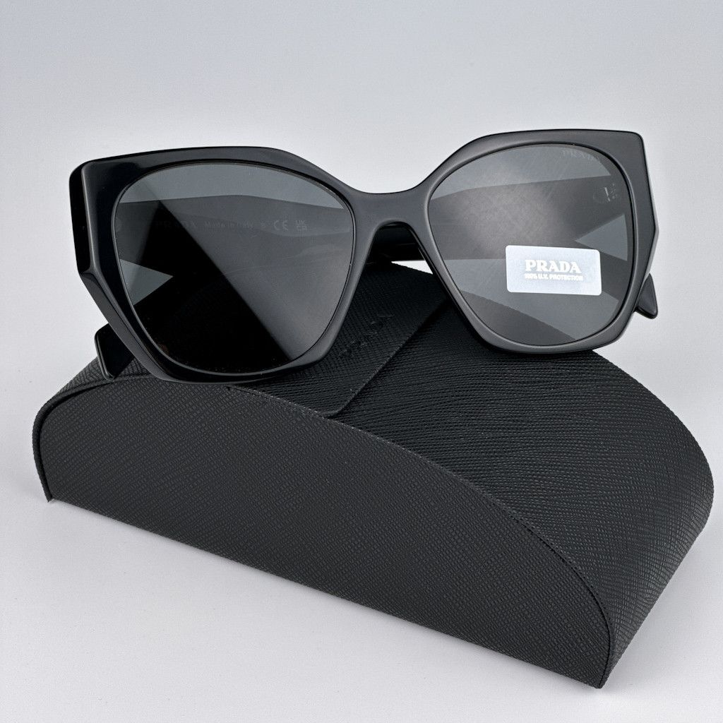 Prada NEW Prada PR19ZS 1AB5S0 Women Cat Eye Sunglasses Size ONE SIZE - 9 Thumbnail