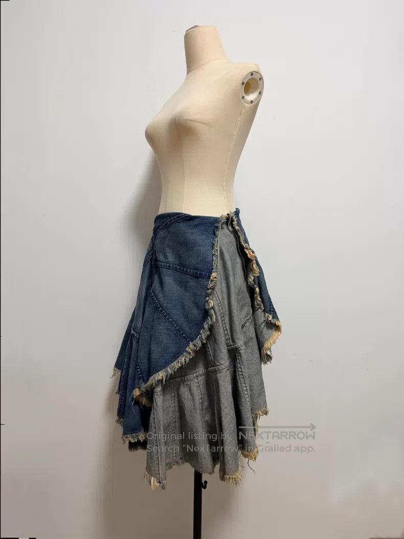 Junya Watanabe Junya Watanabe size S Denim skirt Size 23" - 3 Thumbnail
