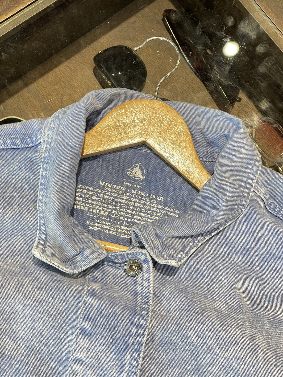 Disney Spirit Jersey Pocahontas Jacket Ladies Denim Jacket Size XXL / US 16-18 / IT 52-54 - 5 Thumbnail